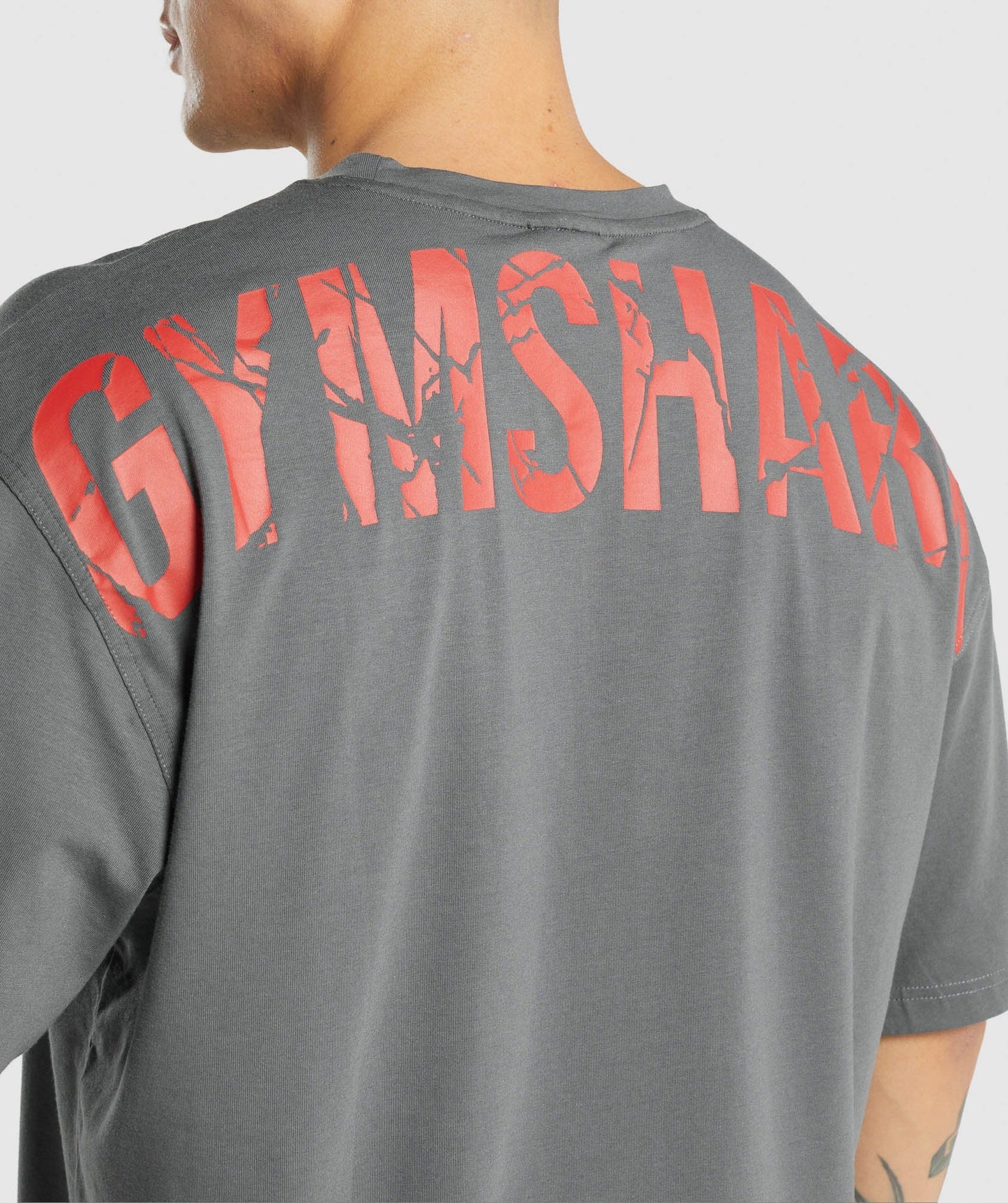 Gymshark Power T-Shirt - Charcoal Grey