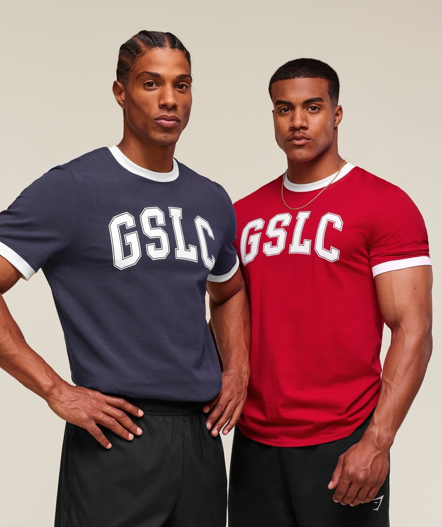 Gymshark GSLC Ringer T-Shirt - Conditioning Red