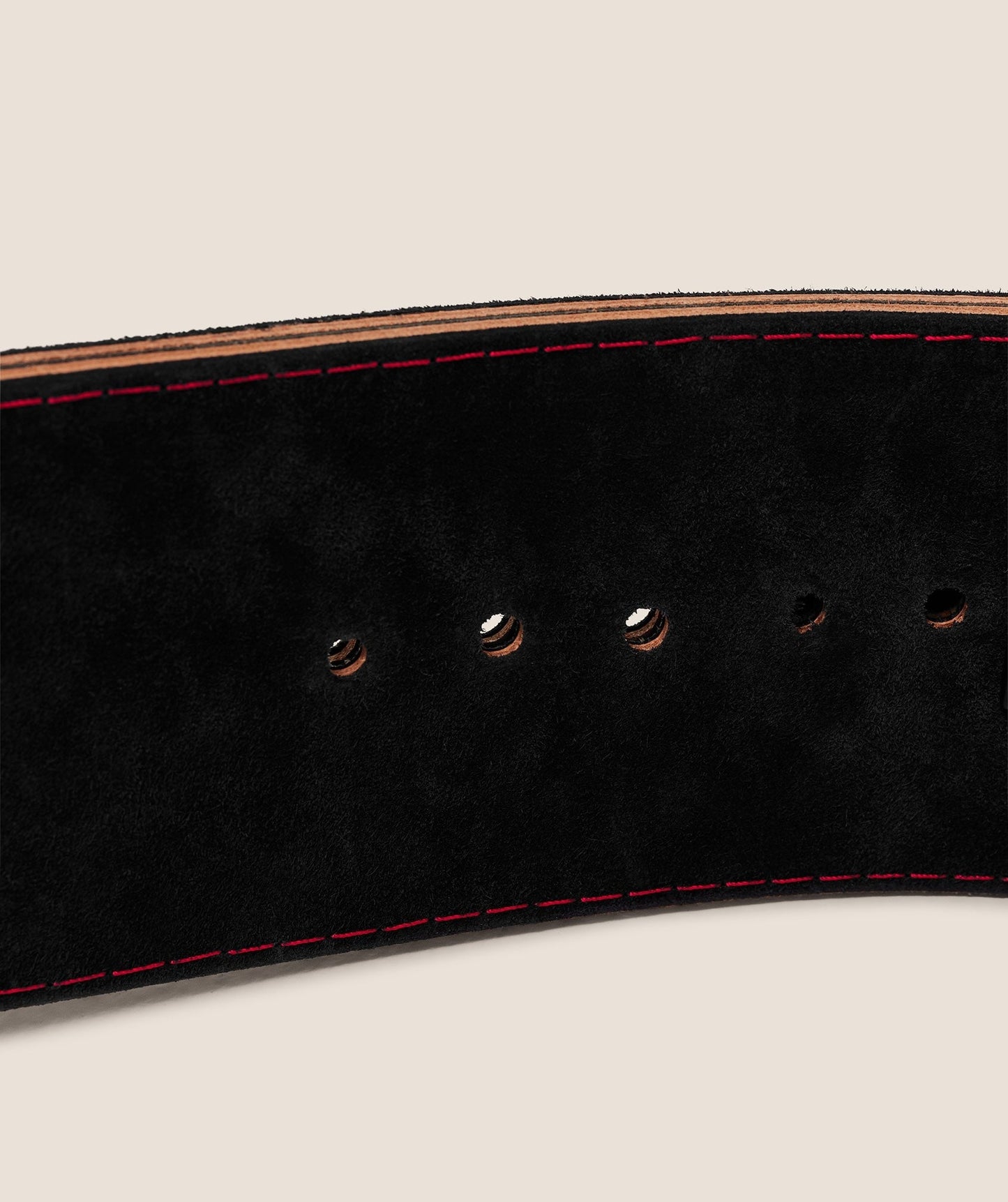 Gymshark Lever Lifting Belt - Black/Carmine Red