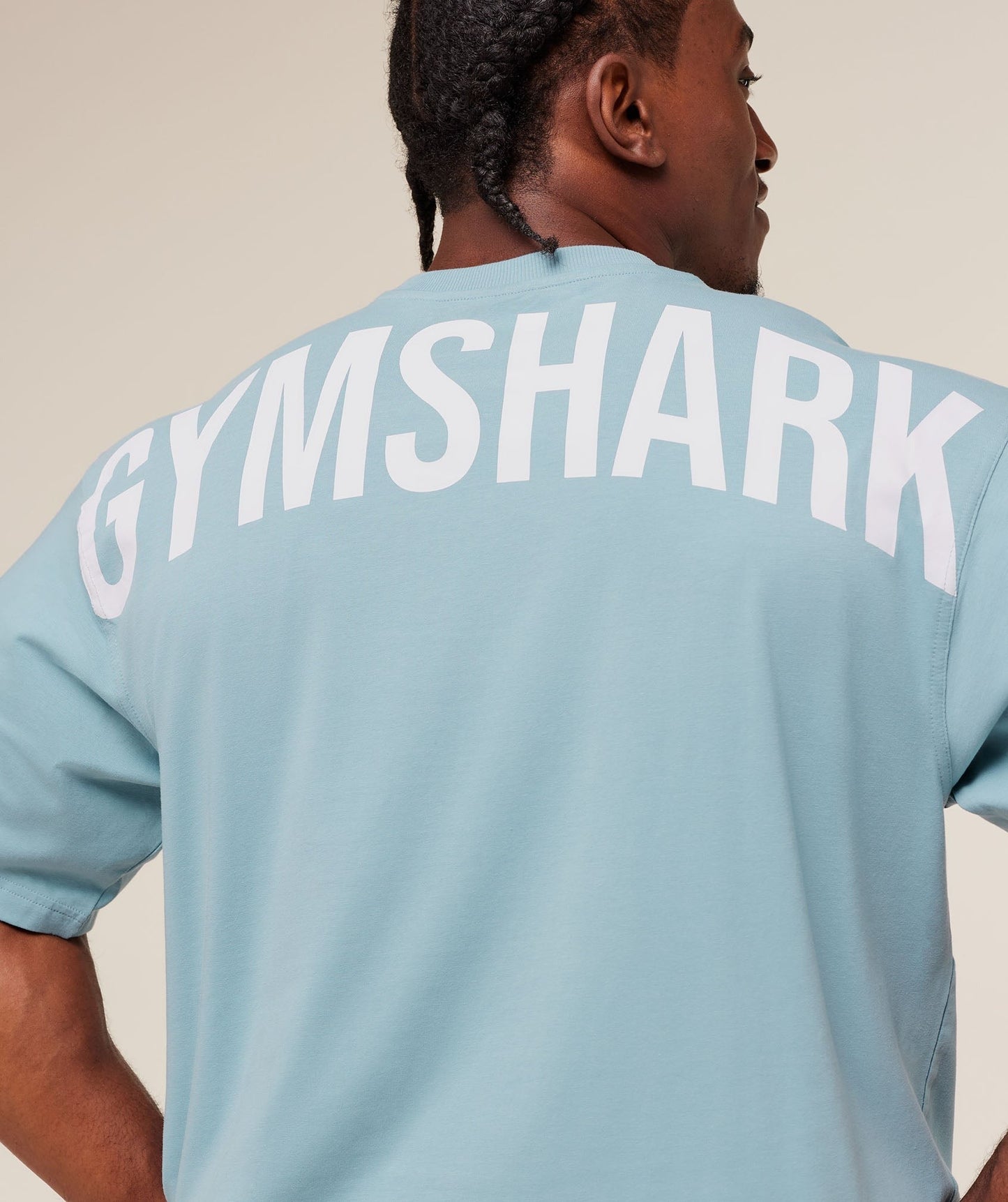 Gymshark Power T-Shirt - Bench Blue