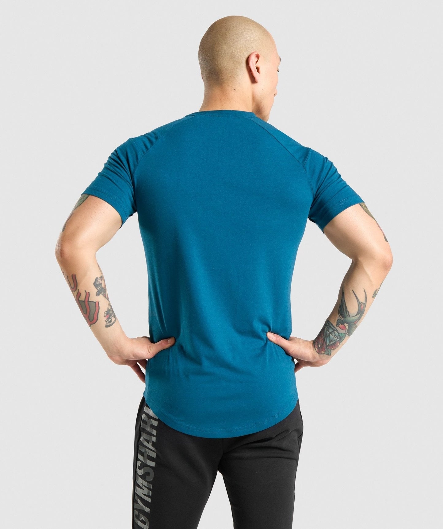 Gymshark Bold T-Shirt - Teal/Camo