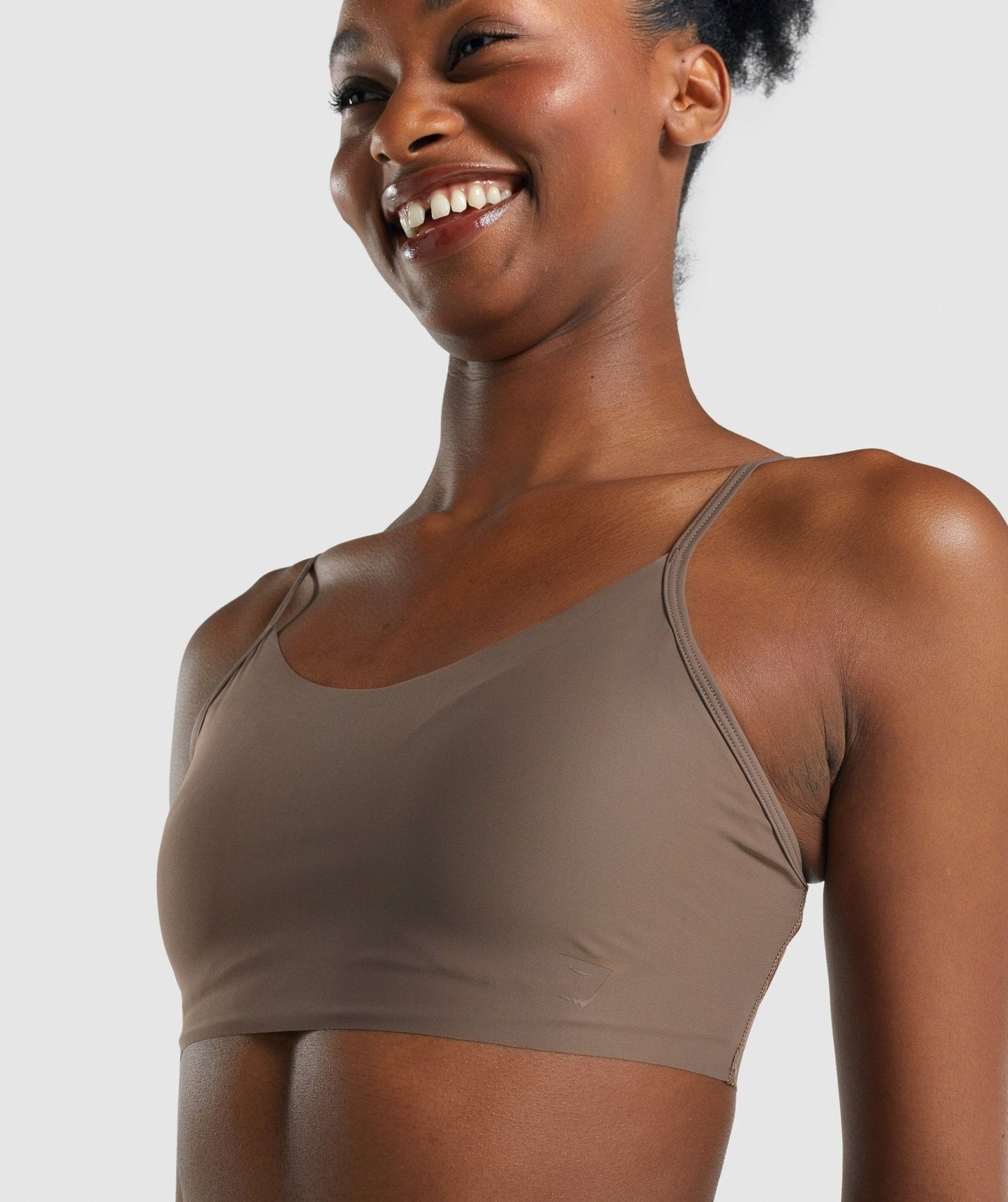 Gymshark No VPL Bralette - Brown