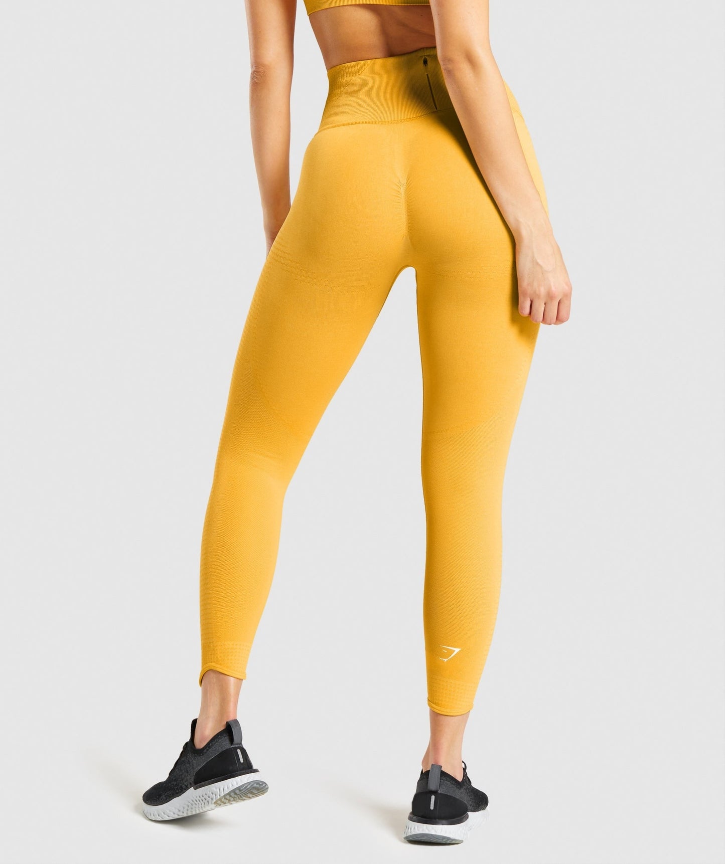 DNU - Gymshark Vital Rise Seamless Leggings - Yellow Marl