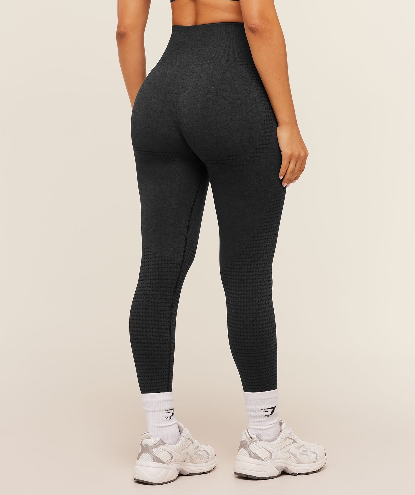 Gymshark Vital Short Leggings - Black Marl