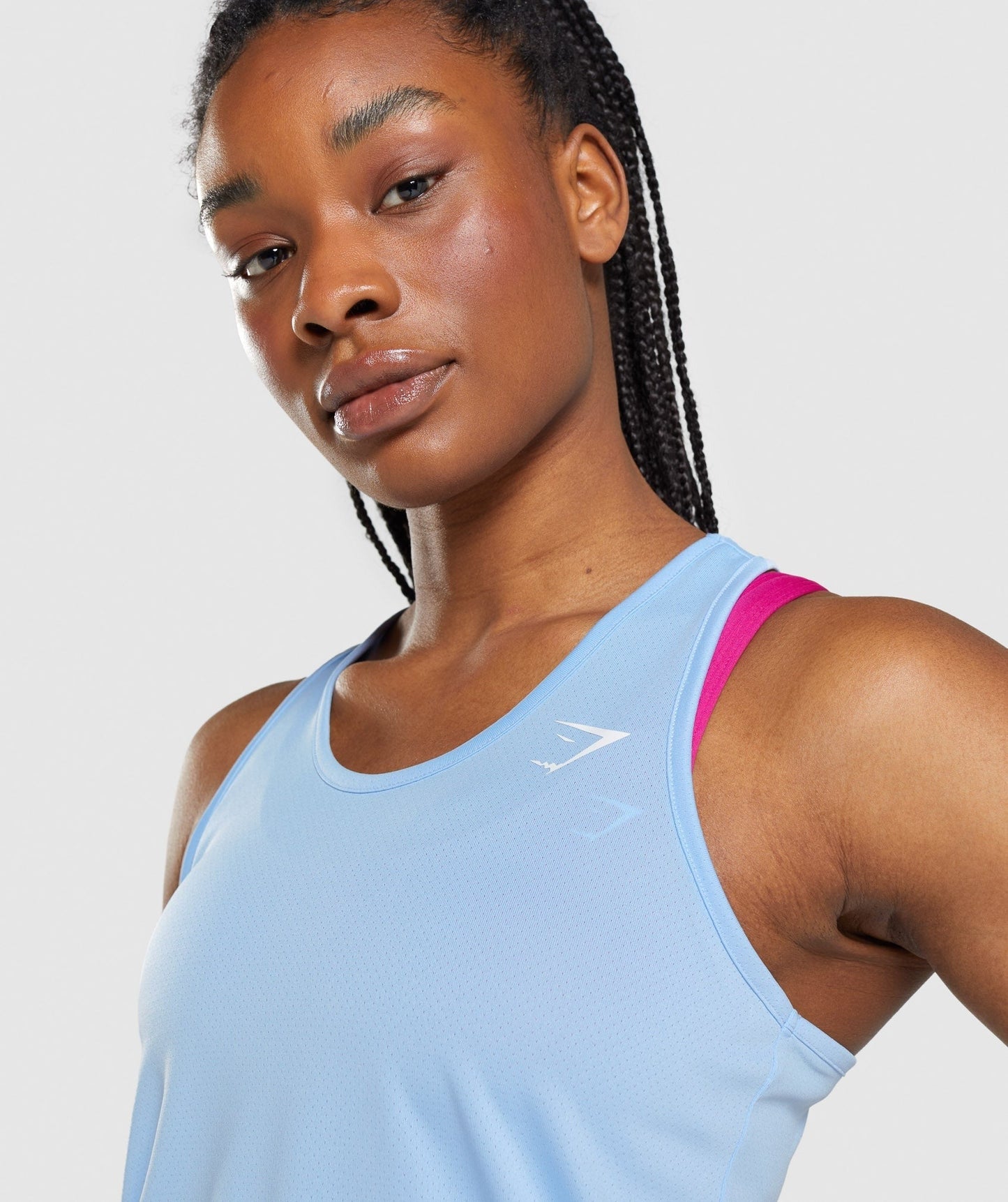 Gymshark Training Vest - Moonstone Blue