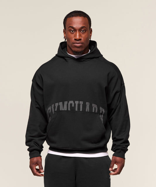 Gymshark Pocket Graphic Hoodie - Black