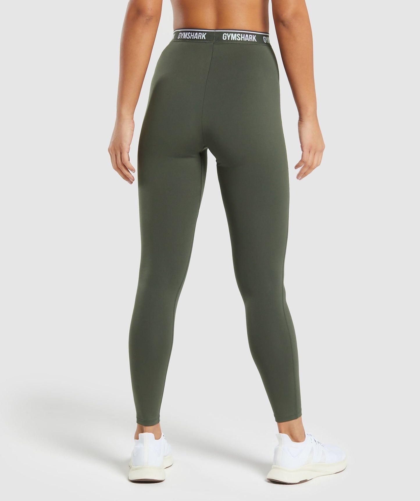 Gymshark Everyday Gymshark Waistband Leggings - Strength Green