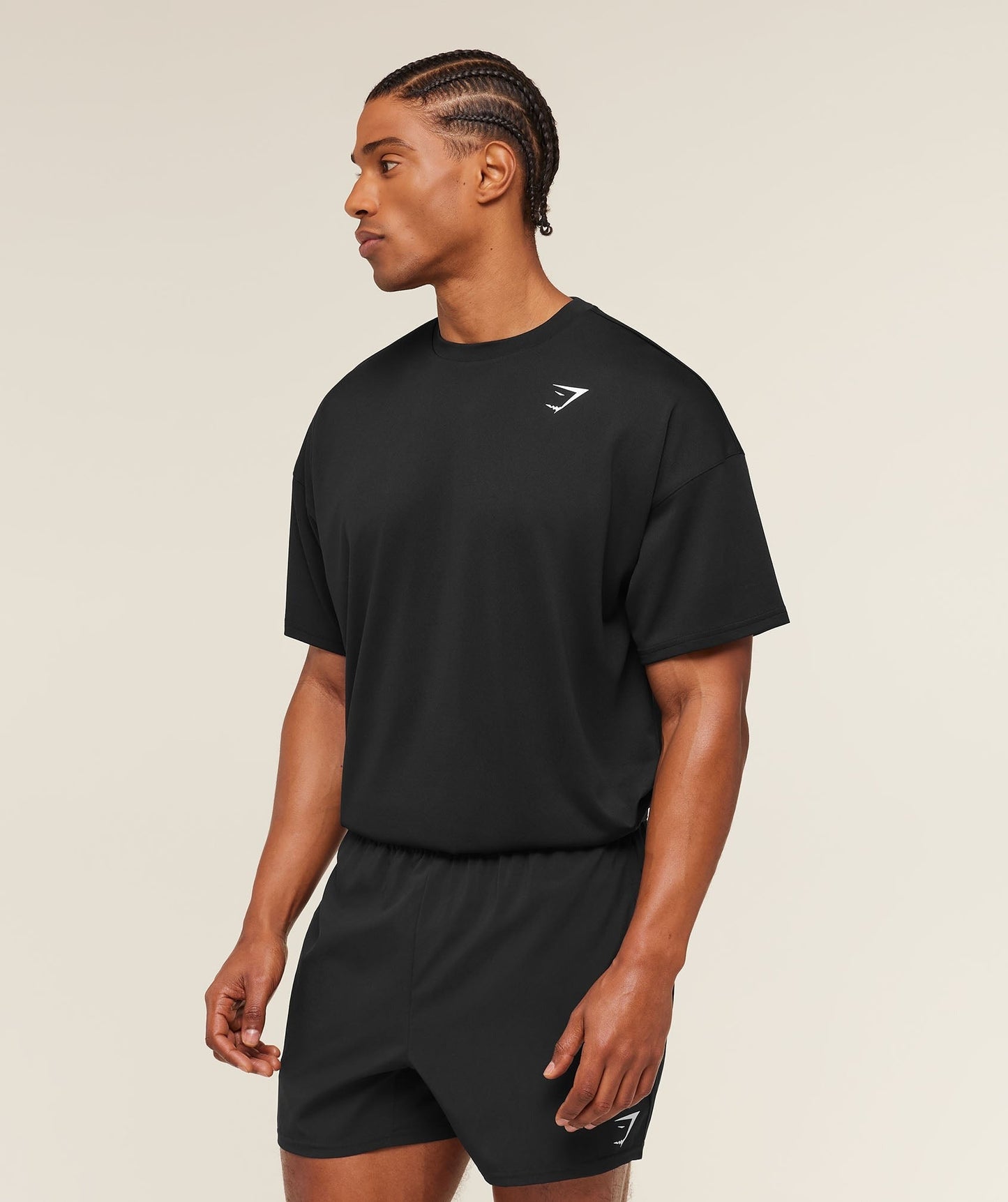 Gymshark Arrival Oversized T-Shirt - Black