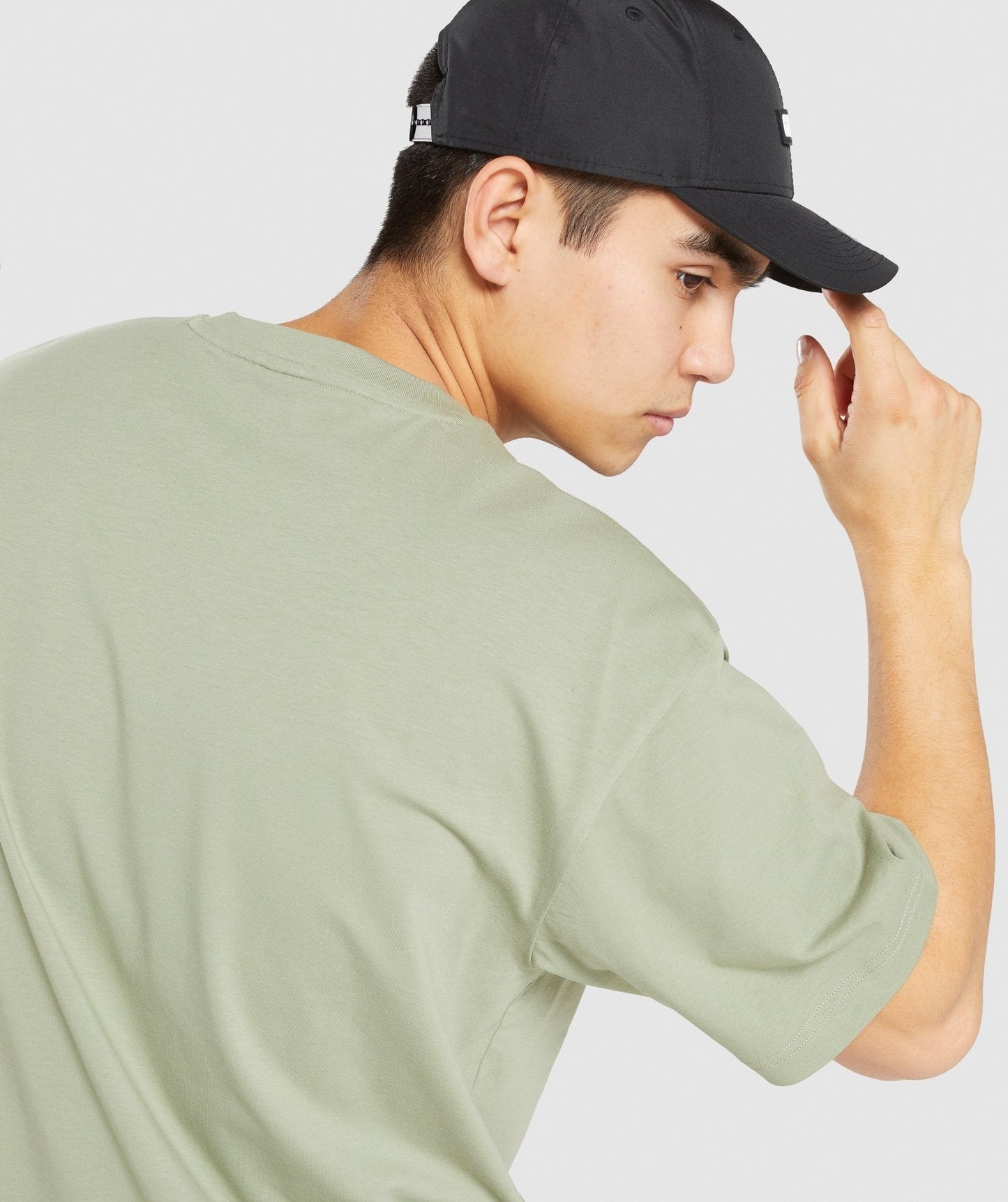 Gymshark Essential Oversized T-Shirt - Light Green