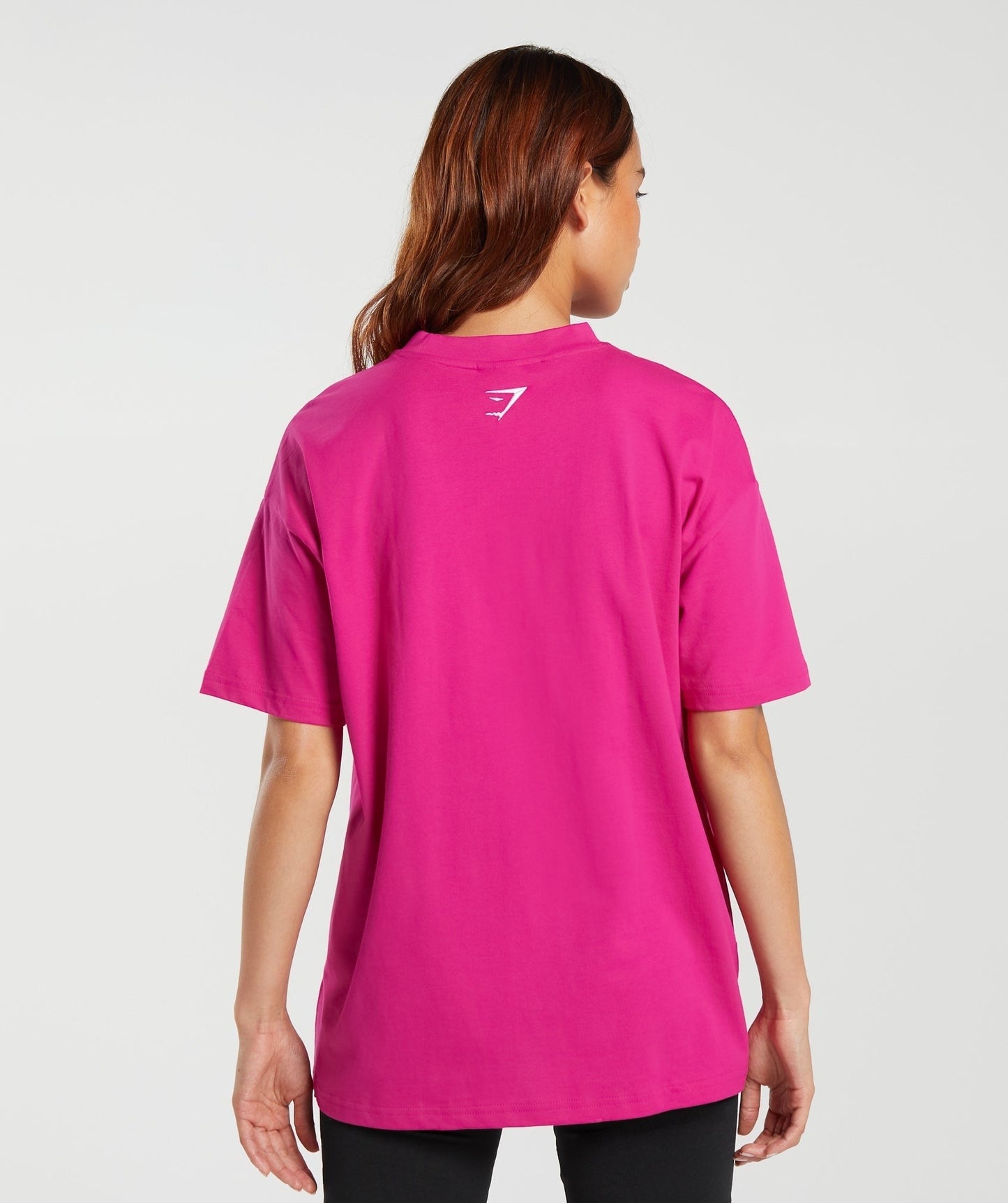 Gymshark Block Oversized T-Shirt - Bold Magenta