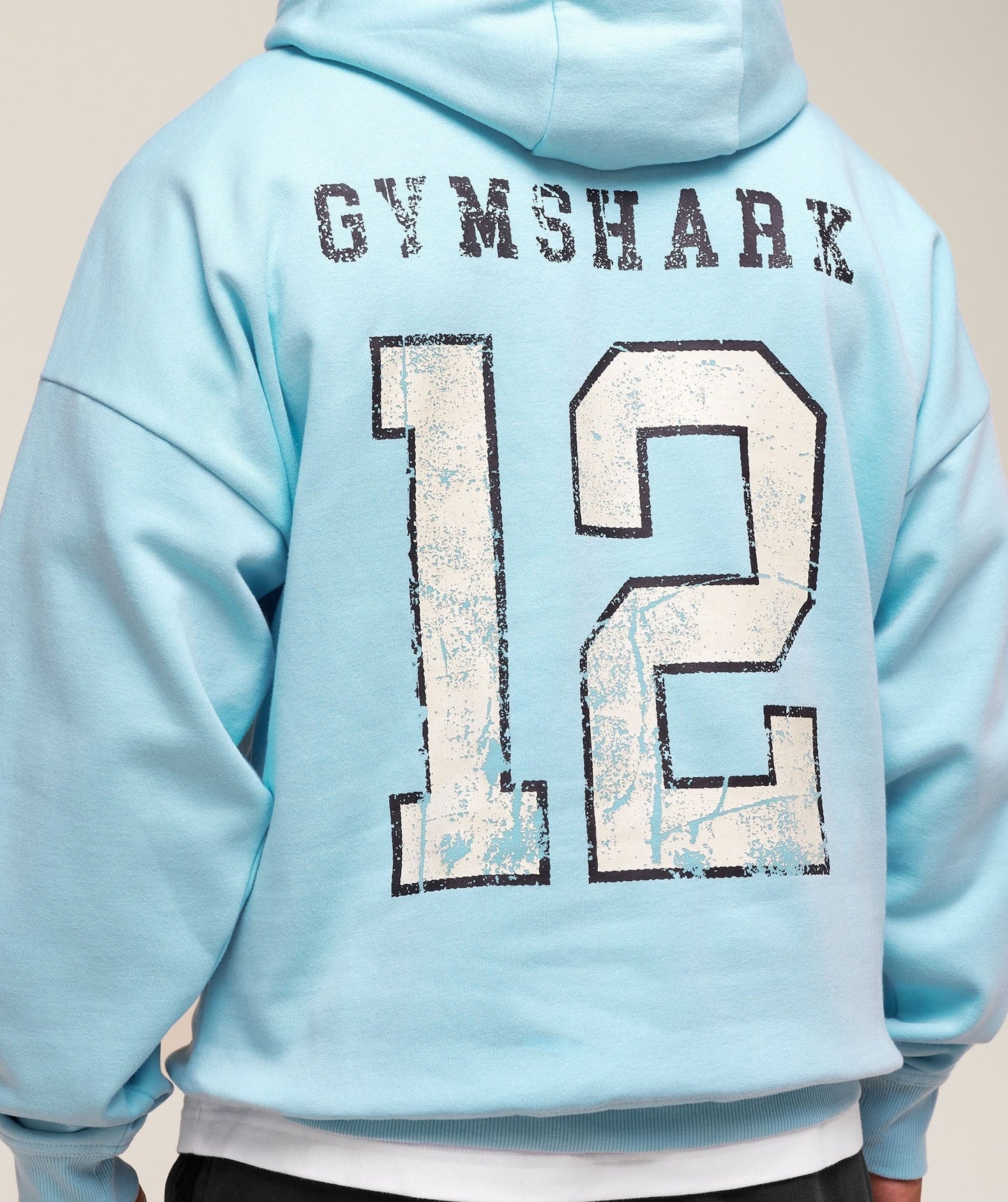 Gymshark Campus Hoodie - Athletic Light Blue