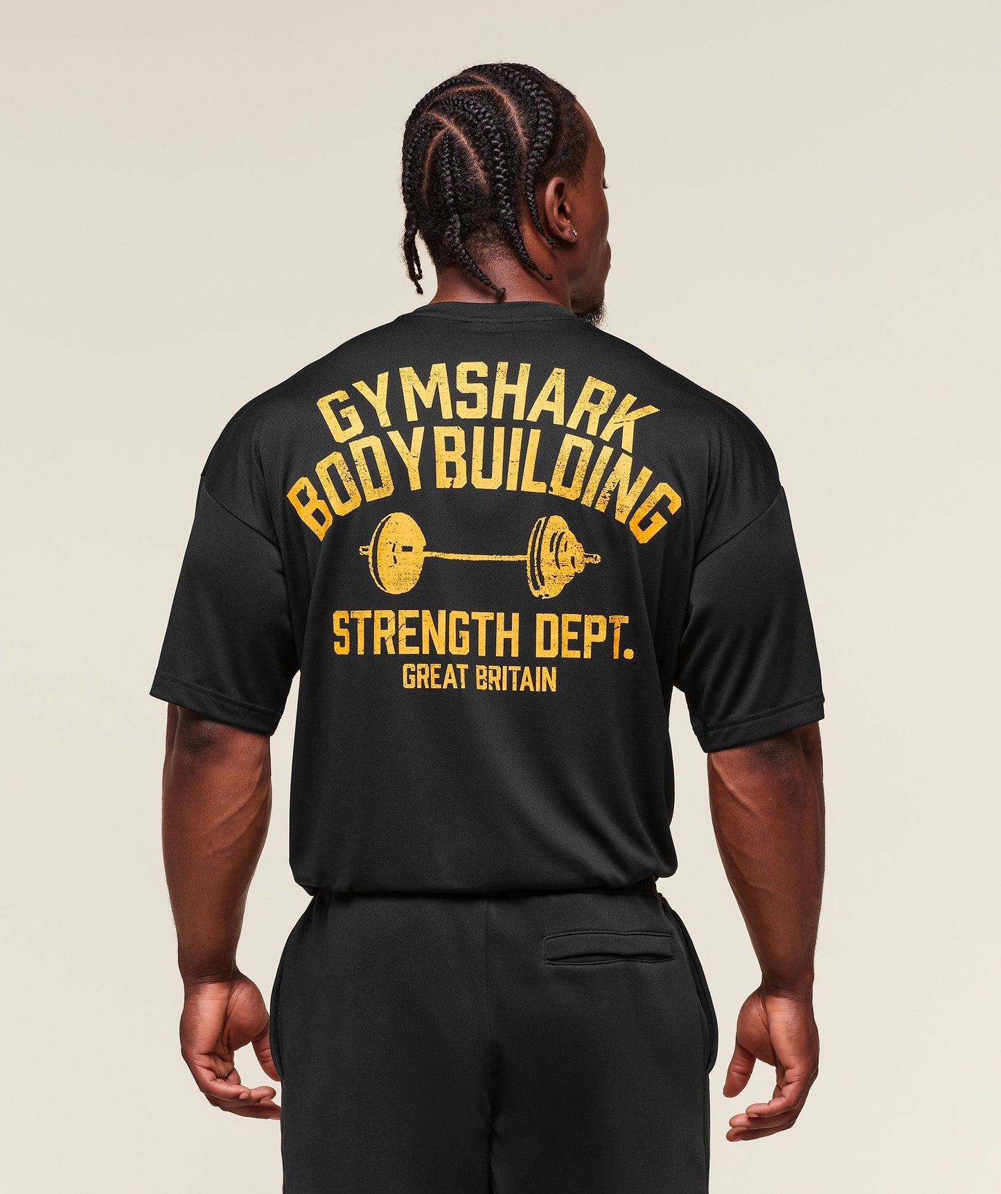 Gymshark Olympic Bar T-Shirt - Black