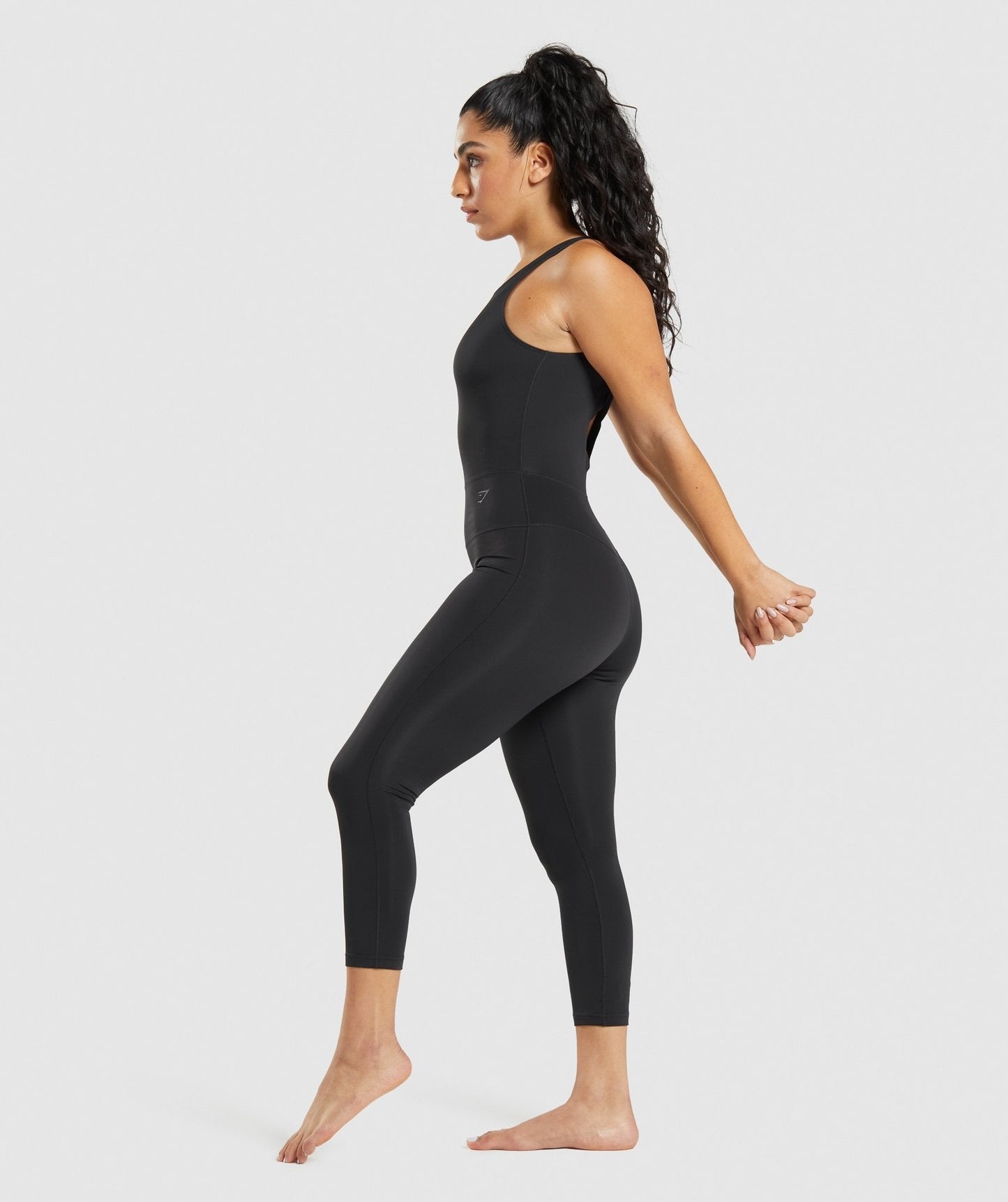 Gymshark Studio 7/8 All In One - Black
