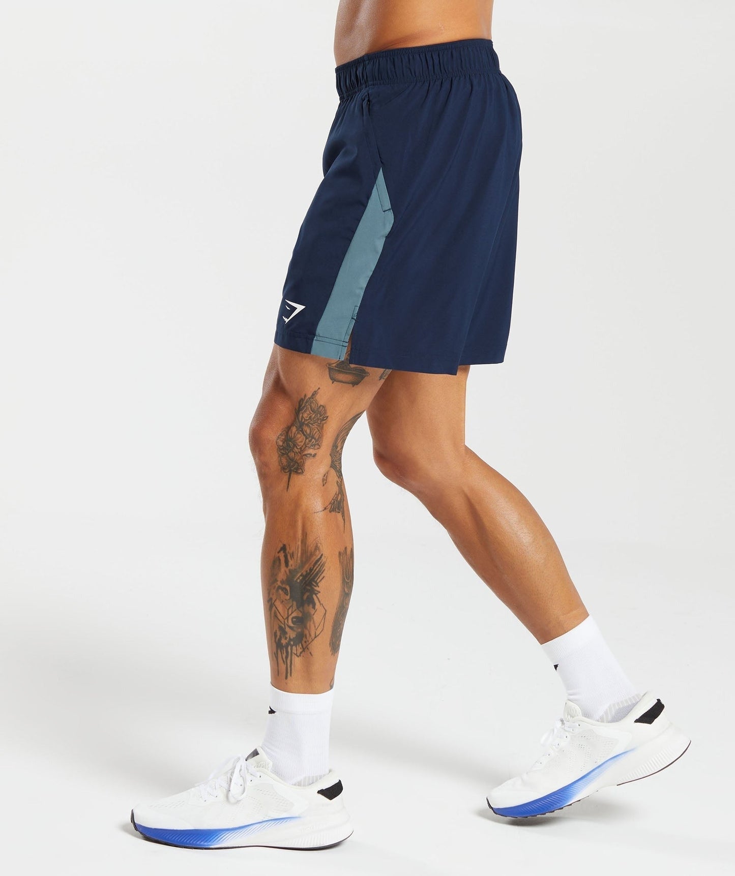 Gymshark Sport 7" Shorts - Navy/Denim Teal