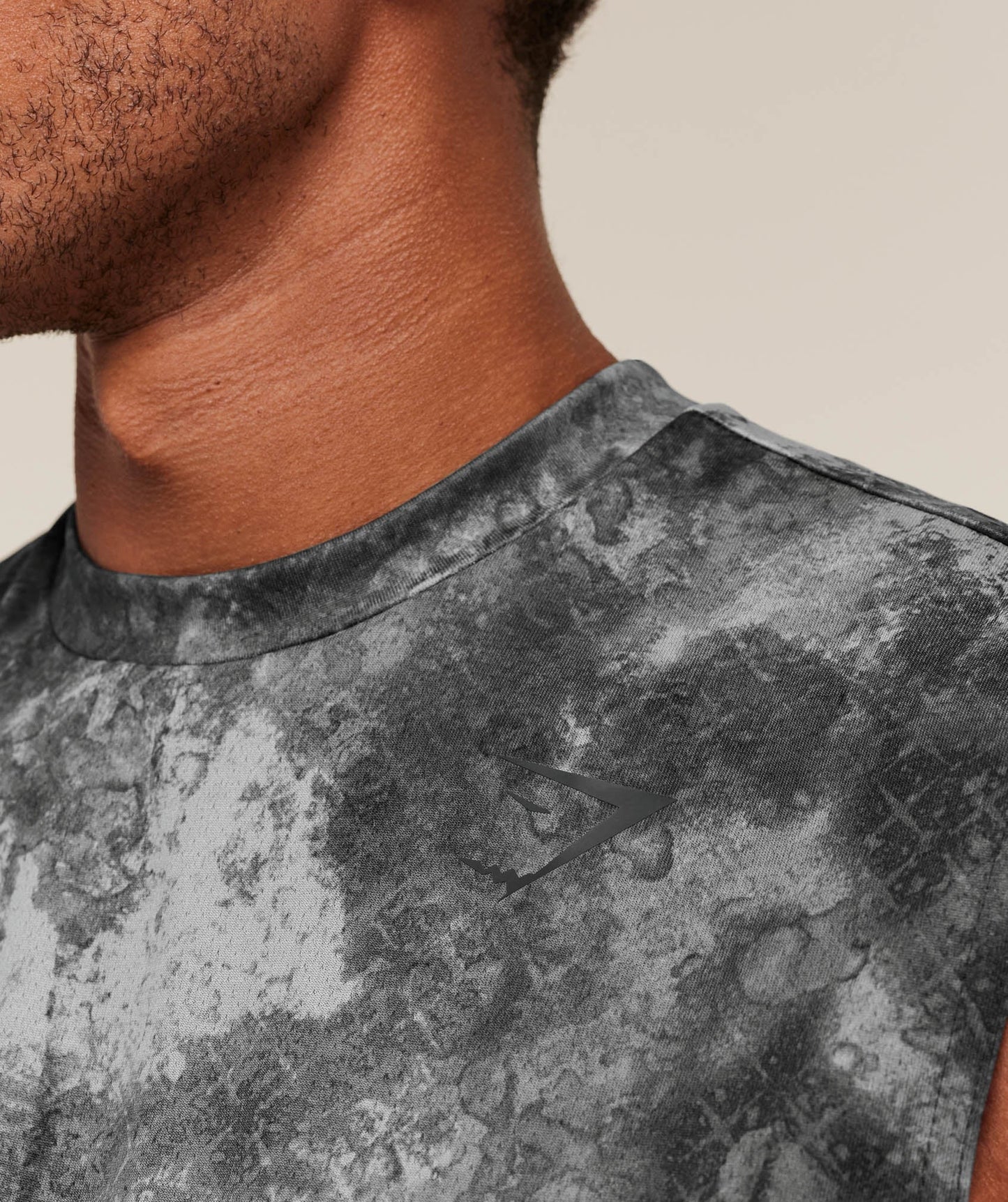 Gymshark Arrival Oversized Tank - Smokey Grey