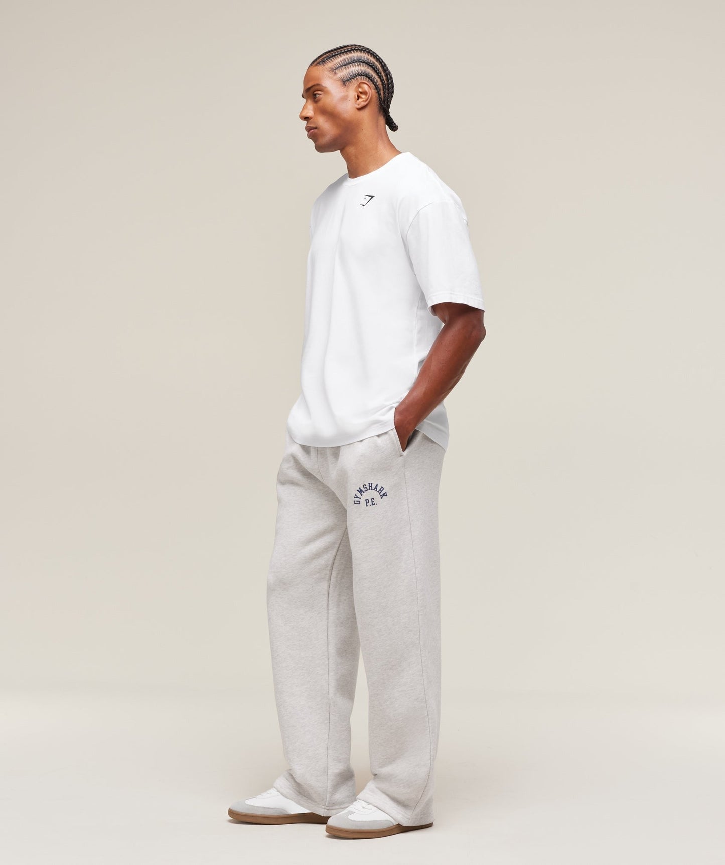 Gymshark Essential Oversized T-Shirt - White