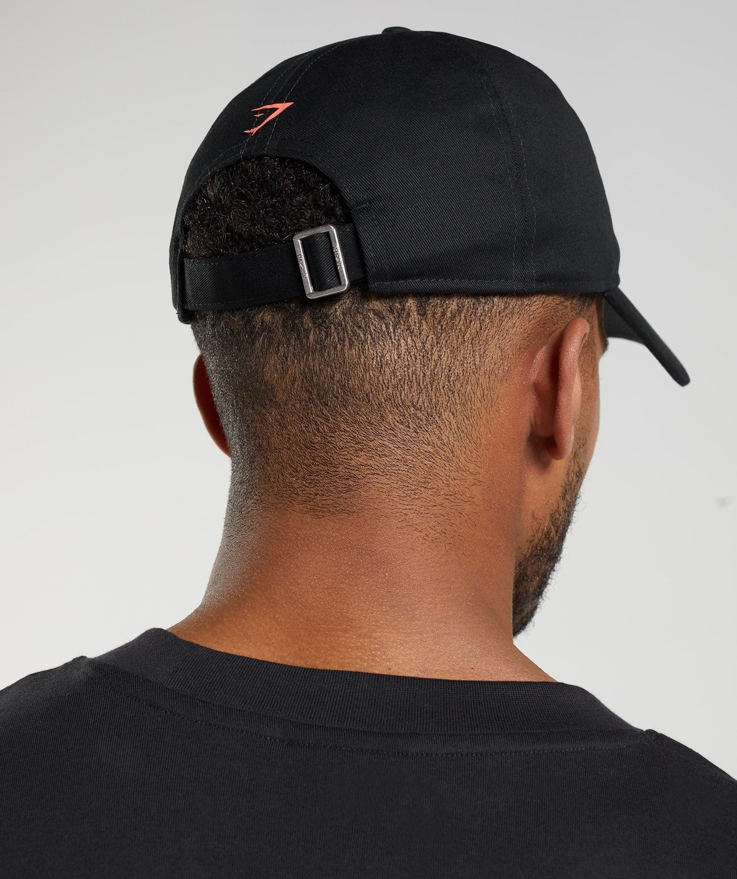 Gymshark GMSHK Baseball Cap - Black/Solstice Orange