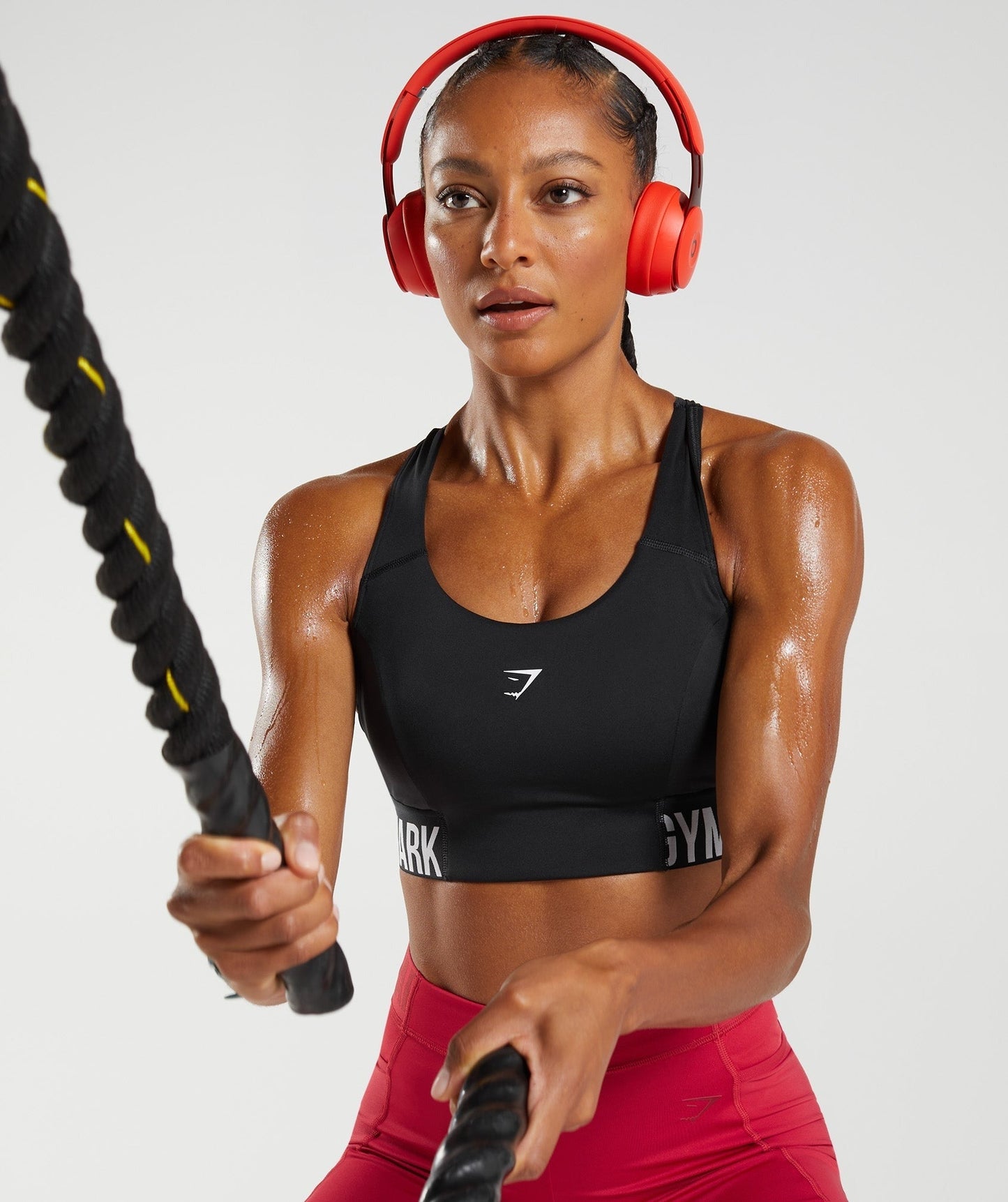Gymshark Training Brandmark Sports Bra - Black