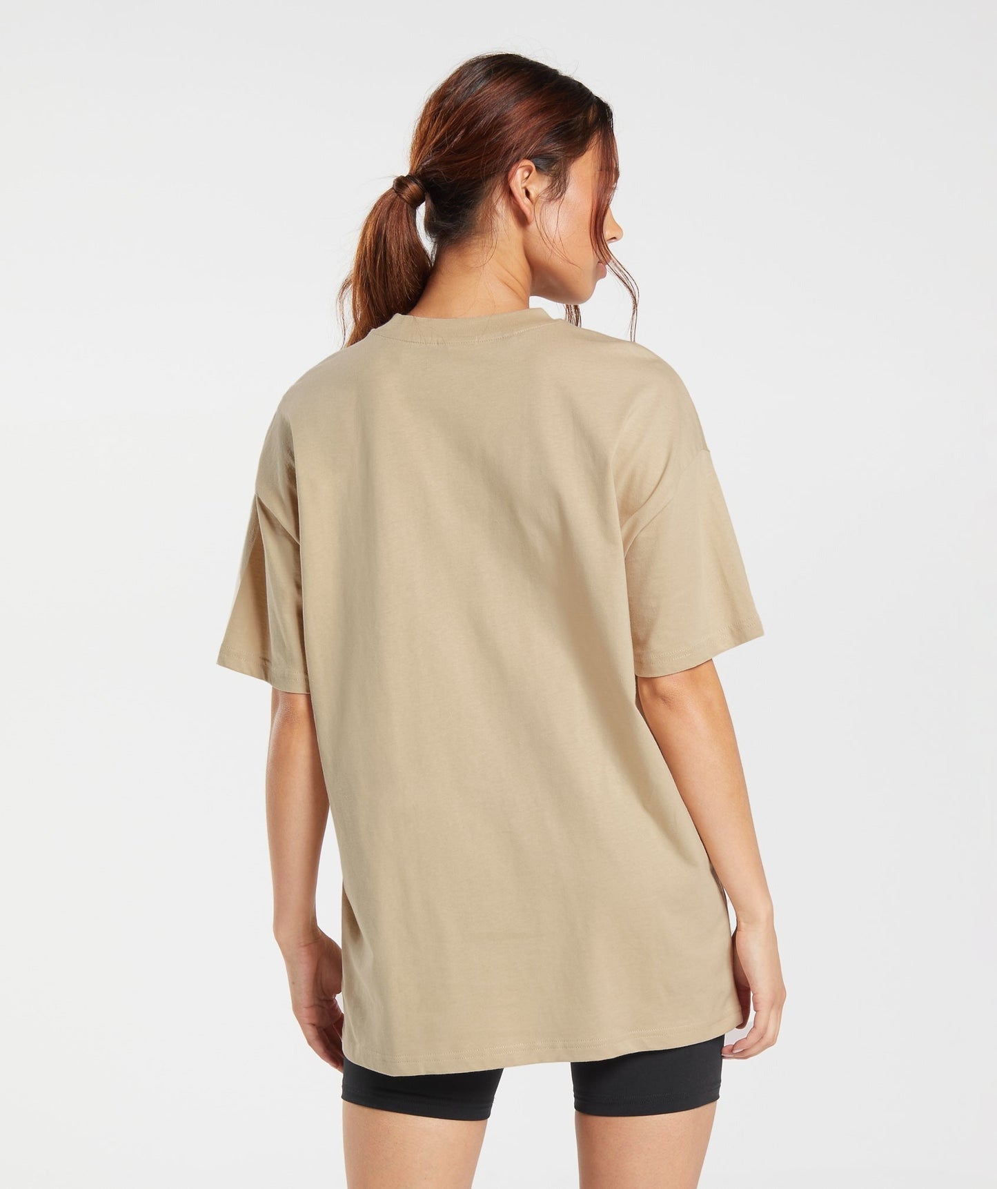 Gymshark Training Oversized T-Shirt - Desert Beige