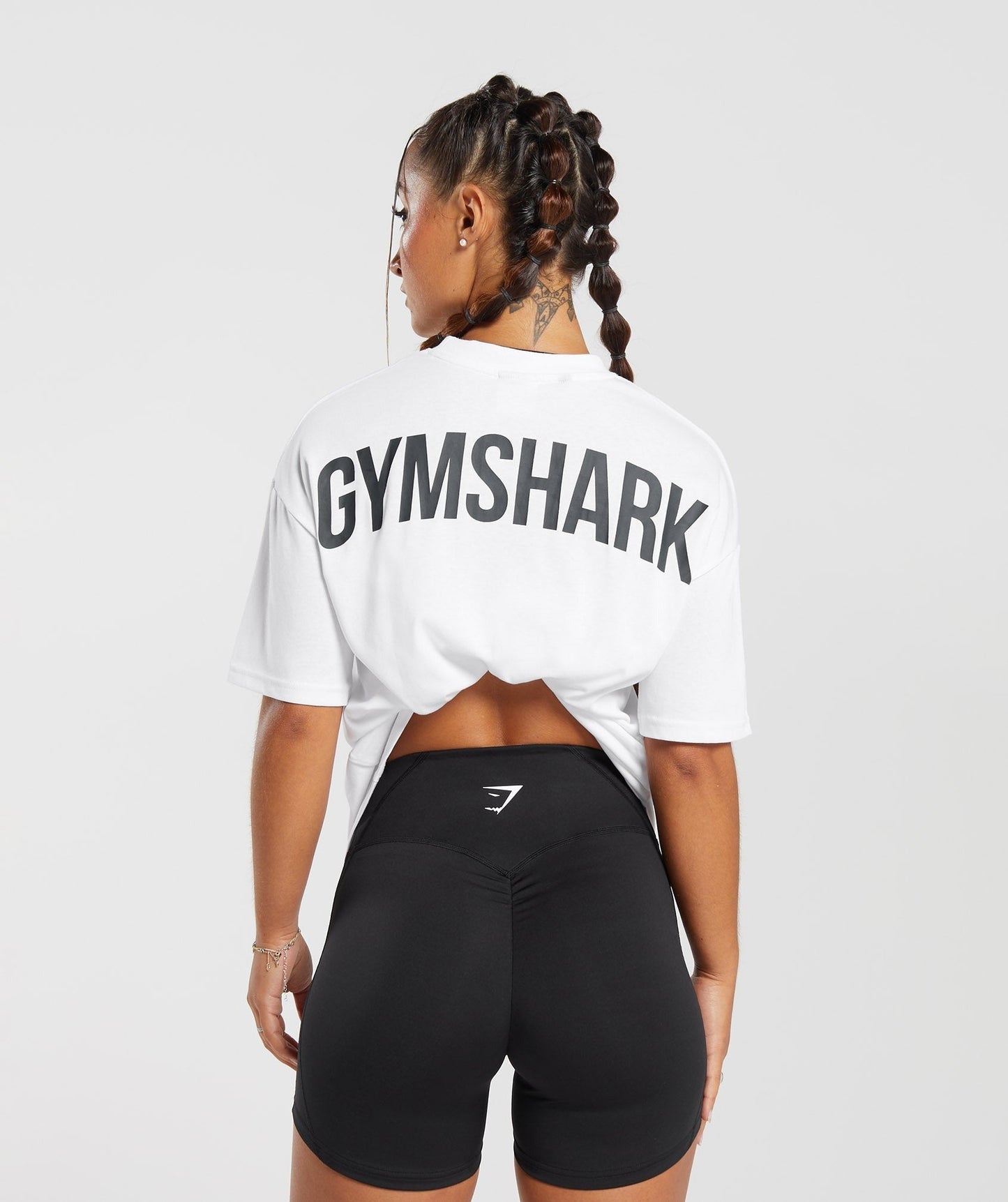 Gymshark GS Power Oversized T-Shirt - White