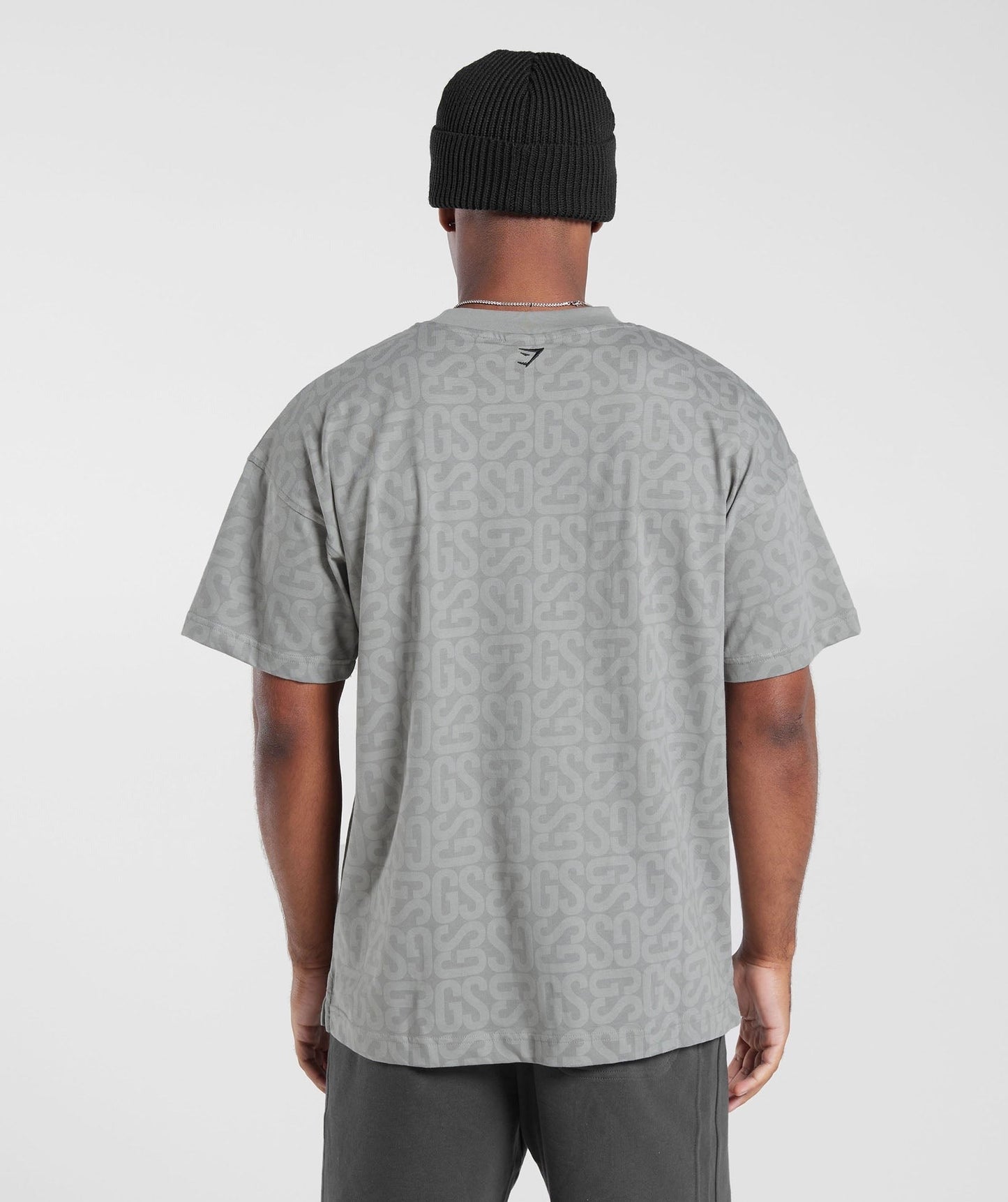 Gymshark Monogram T-Shirt - Smokey Grey