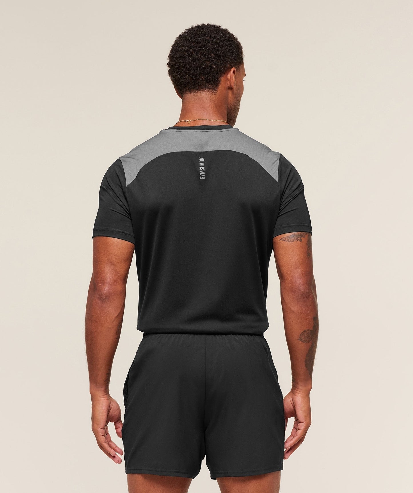 Gymshark Sport T-Shirt - Black/Dark Grey