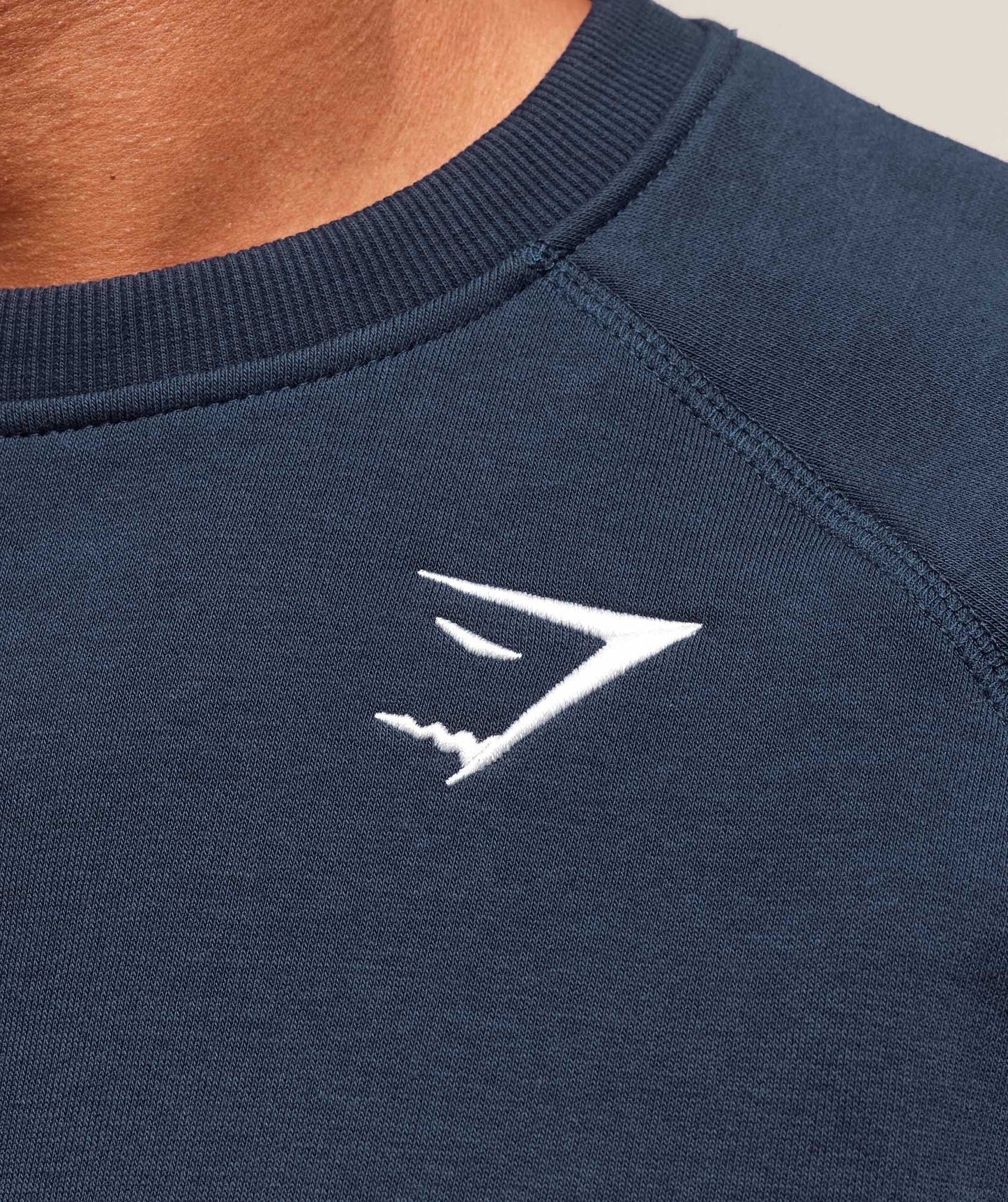 Gymshark Crest Sweatshirt - Navy