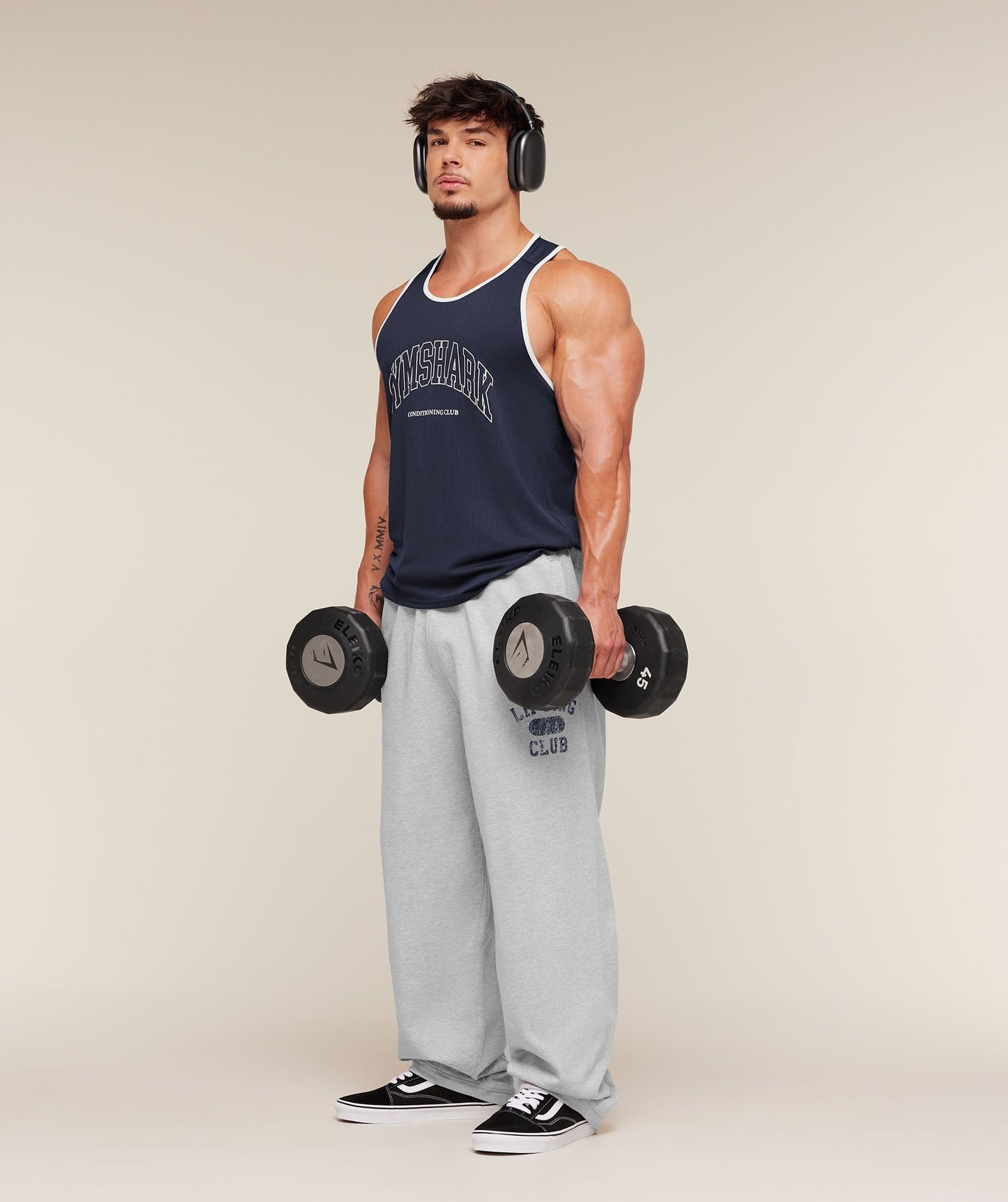 Gymshark Collegiate Tech Tank - Heavy Blue