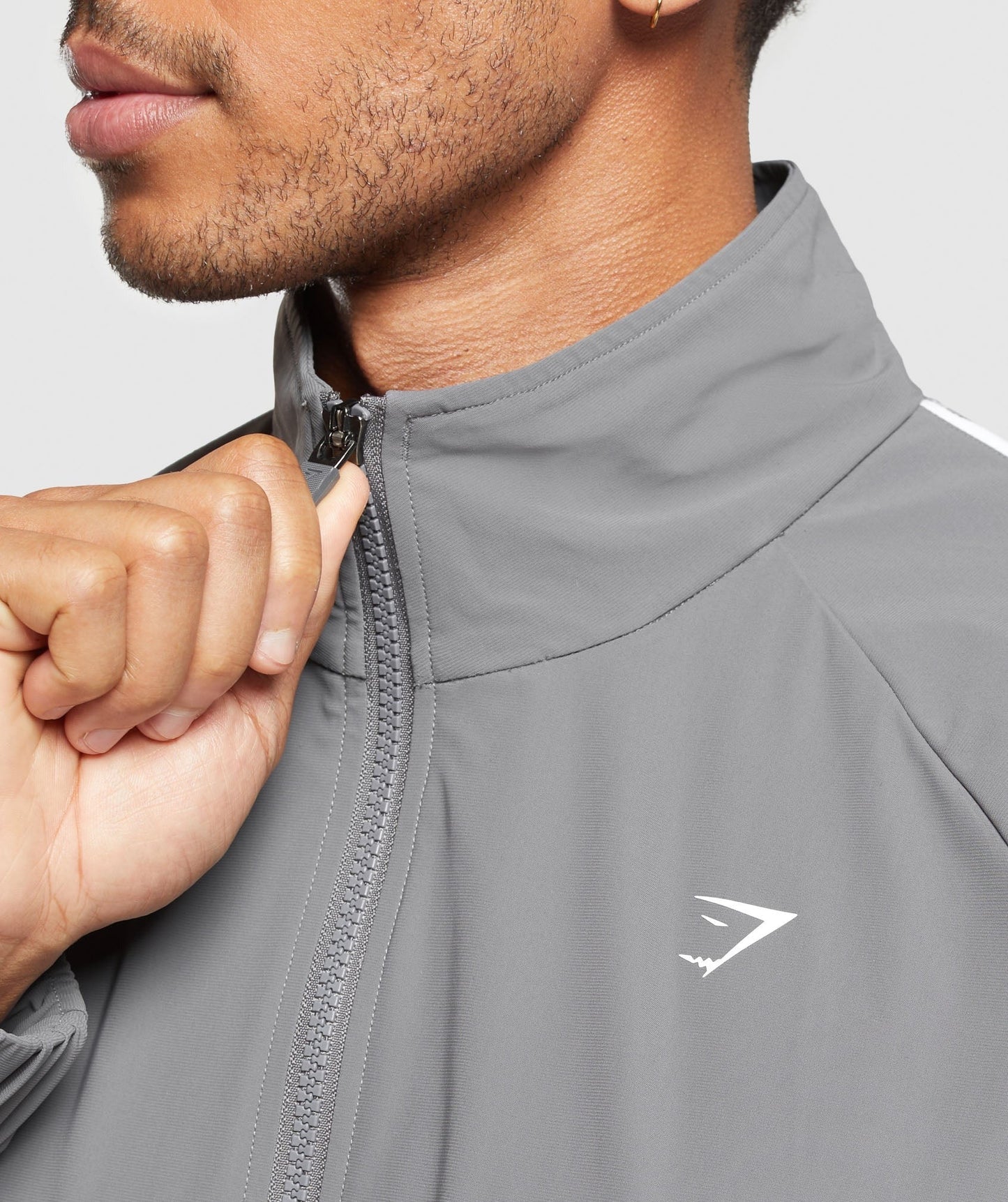Gymshark Contrast Track Top - Pitch Grey