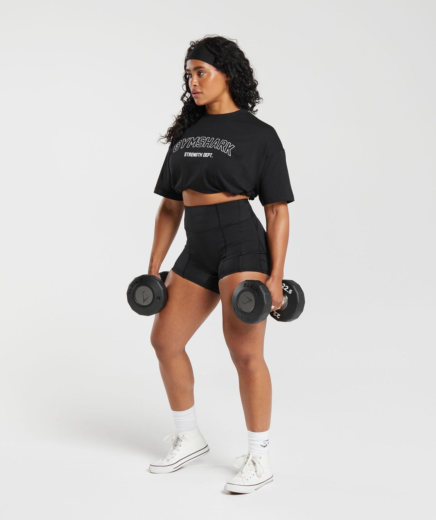 Gymshark Strength Department Oversized T-Shirt - Black