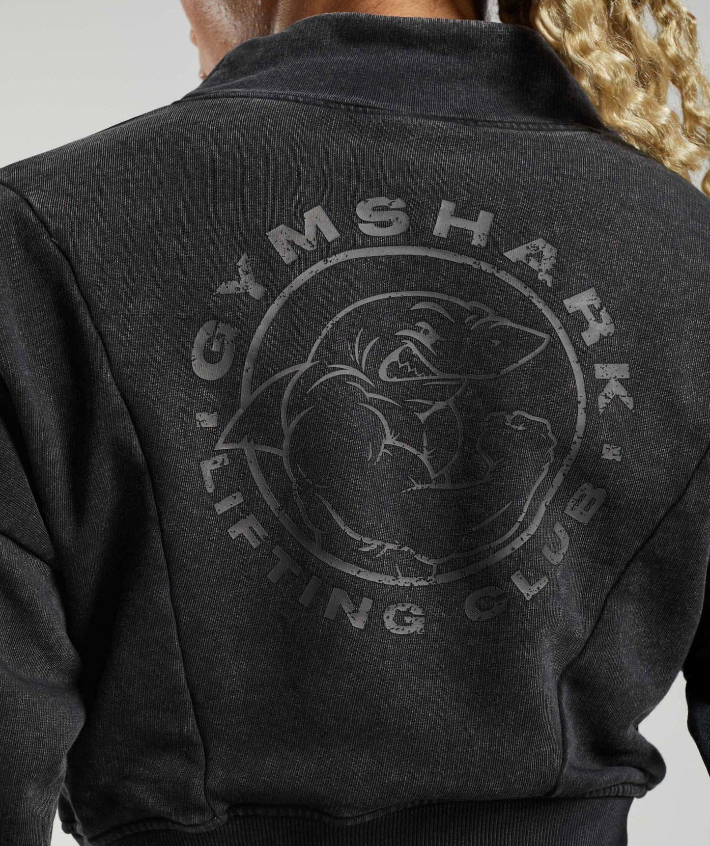 Gymshark Legacy Washed Sweatshirt - Black