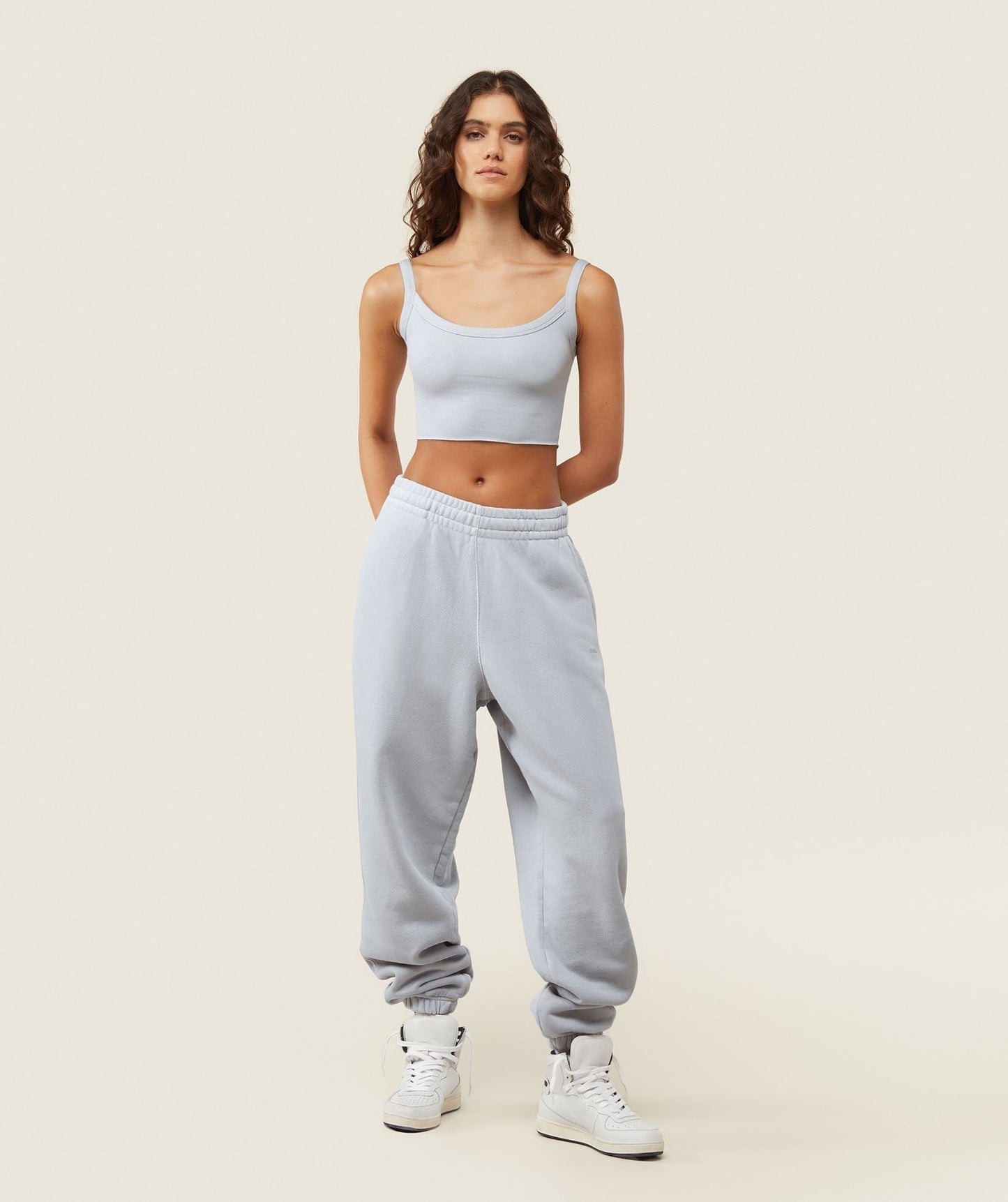 Gymshark everywear Ribbed Tank - Ice Grey
