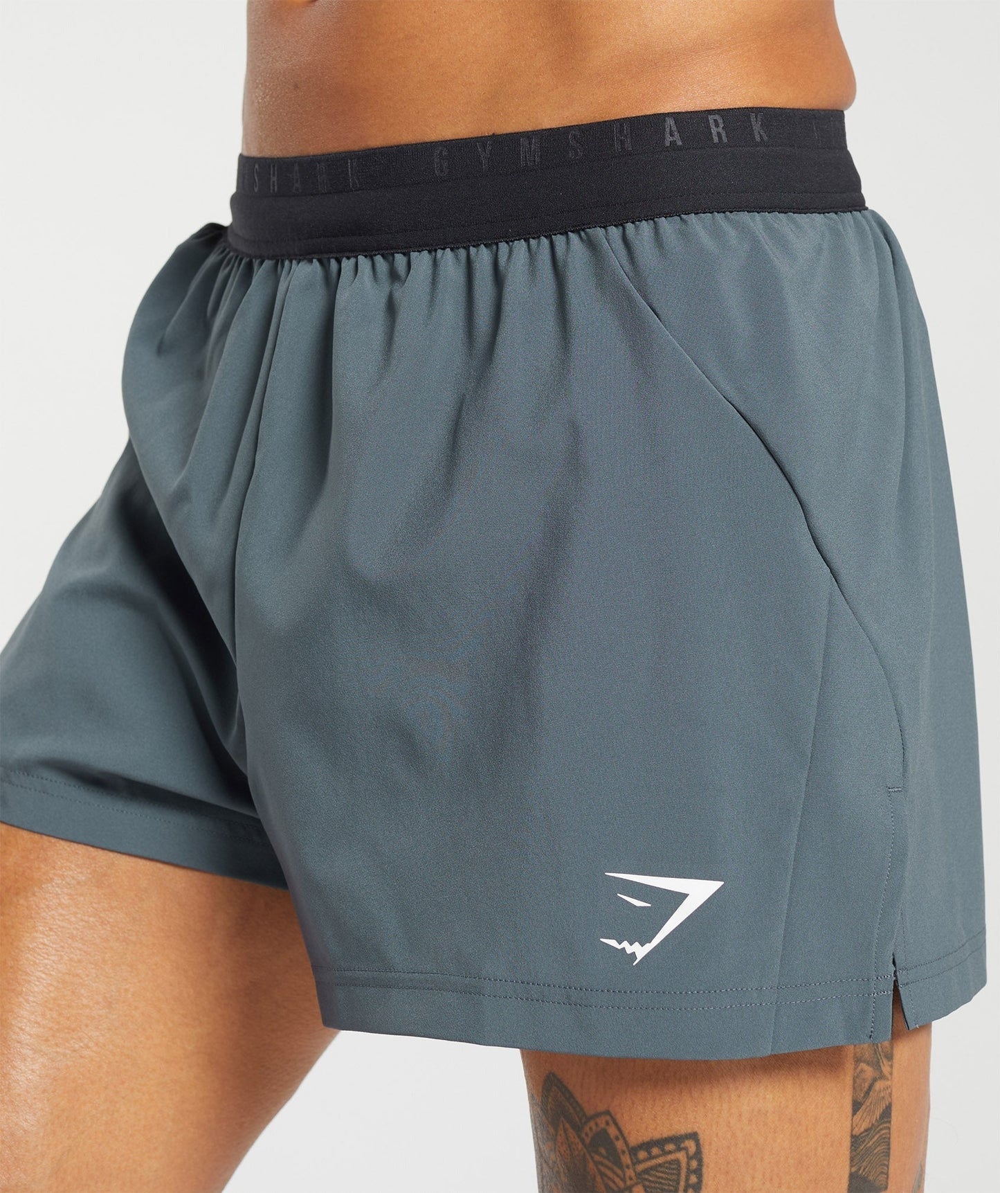 Gymshark Sport Run 3" Short - Titanium Blue