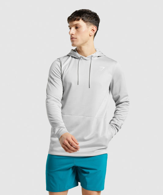 Gymshark Arrival Hoodie - Light Grey