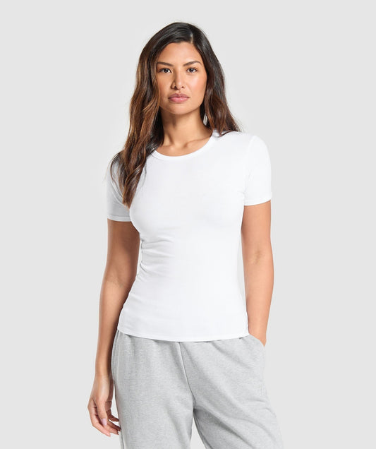 Gymshark Cotton T-Shirt - White