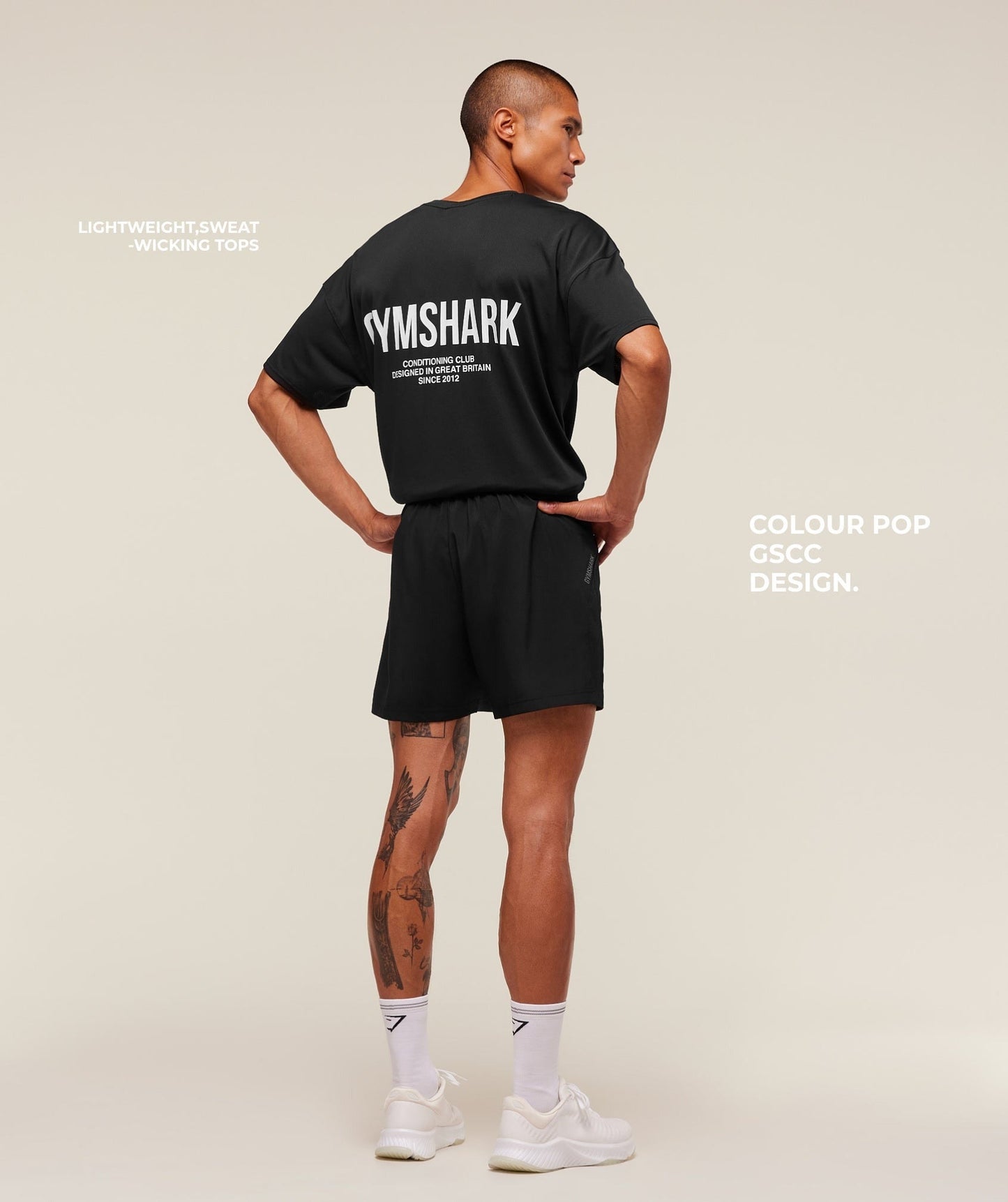 Gymshark Conditioning Club Oversized T-Shirt - Black