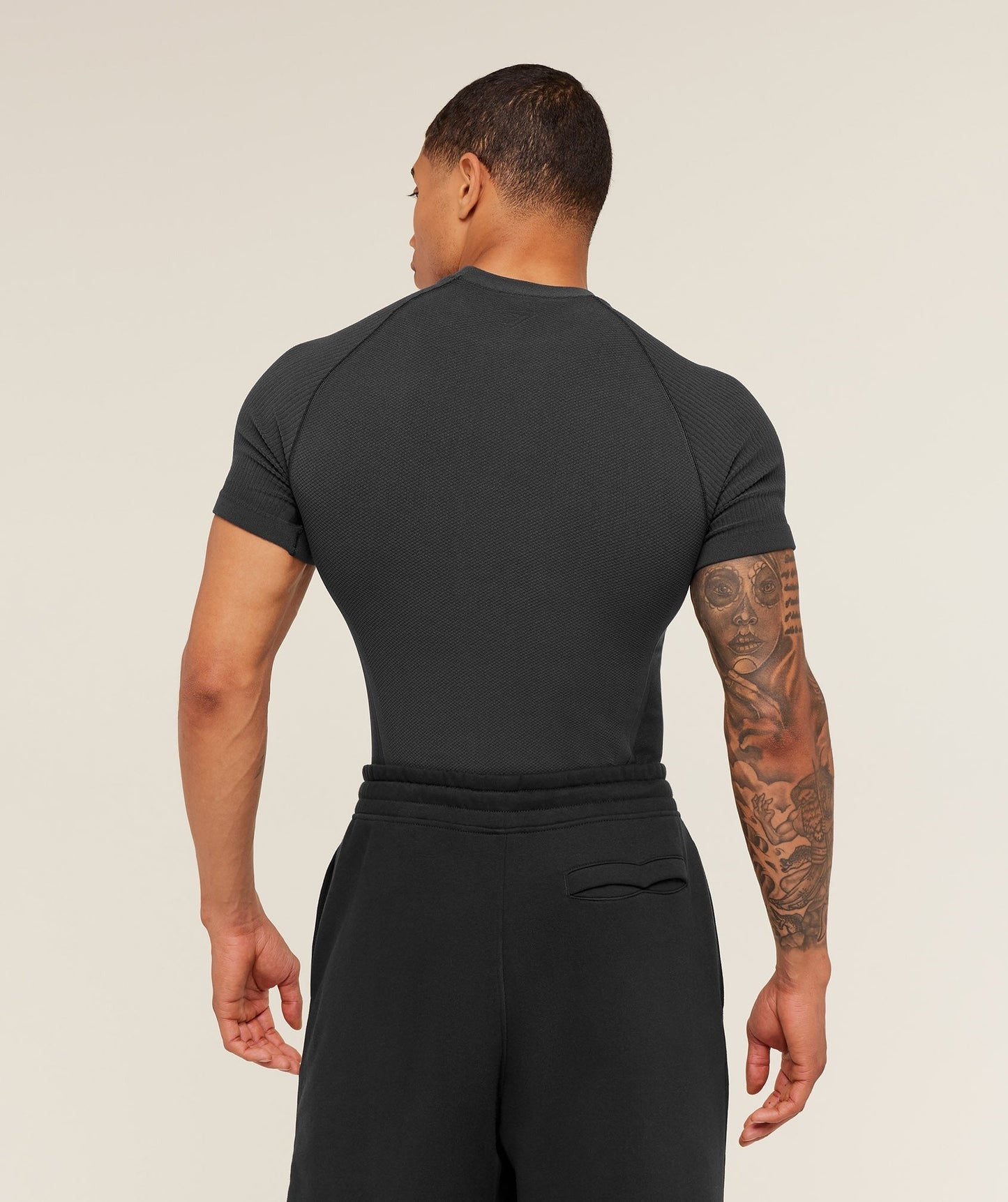 Gymshark Physique T-Shirt - Grey/GS Black
