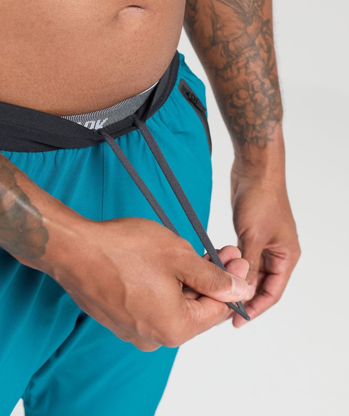 Gymshark Hybrid Woven Joggers - Atlantic Blue