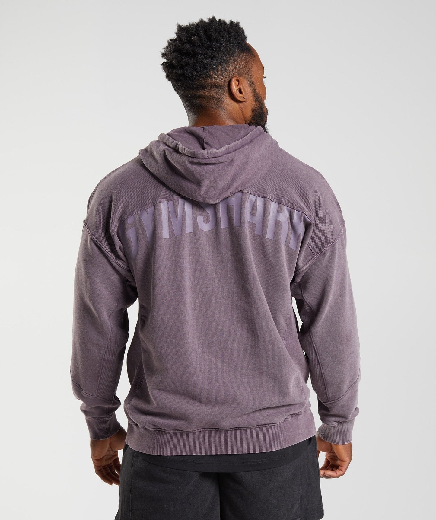 Gymshark Power Washed Hoodie - Musk Lilac