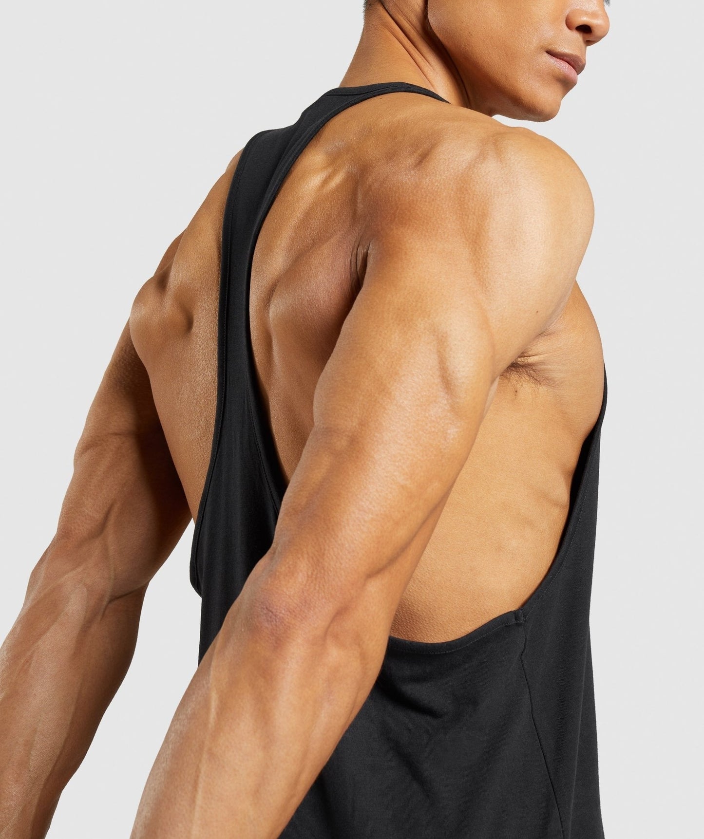 Gymshark Sharkhead Infill Stringer - Black