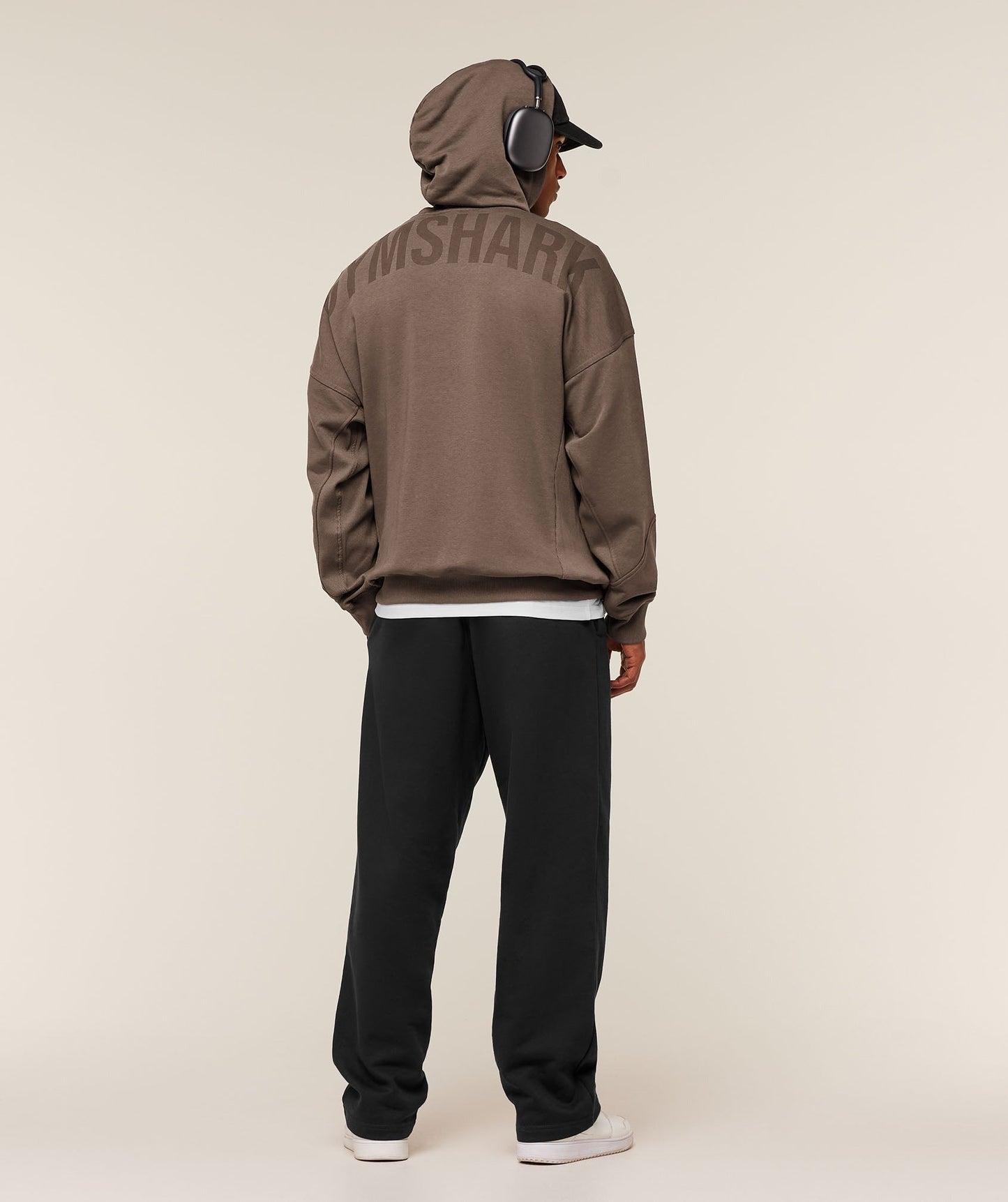 Gymshark Power Oversized Hoodie - Soft Brown