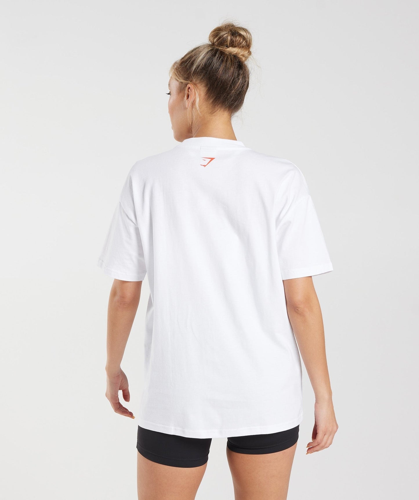 Gymshark Retro Graphic Oversized T-Shirt - White