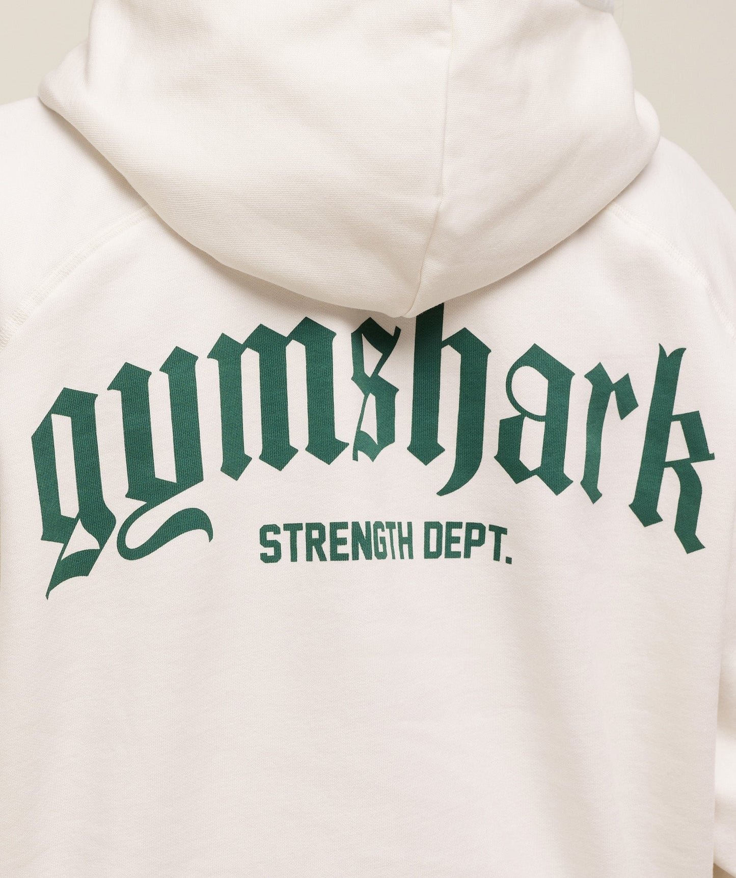 Gymshark Strength Department Oversized Hoodie - Soft White