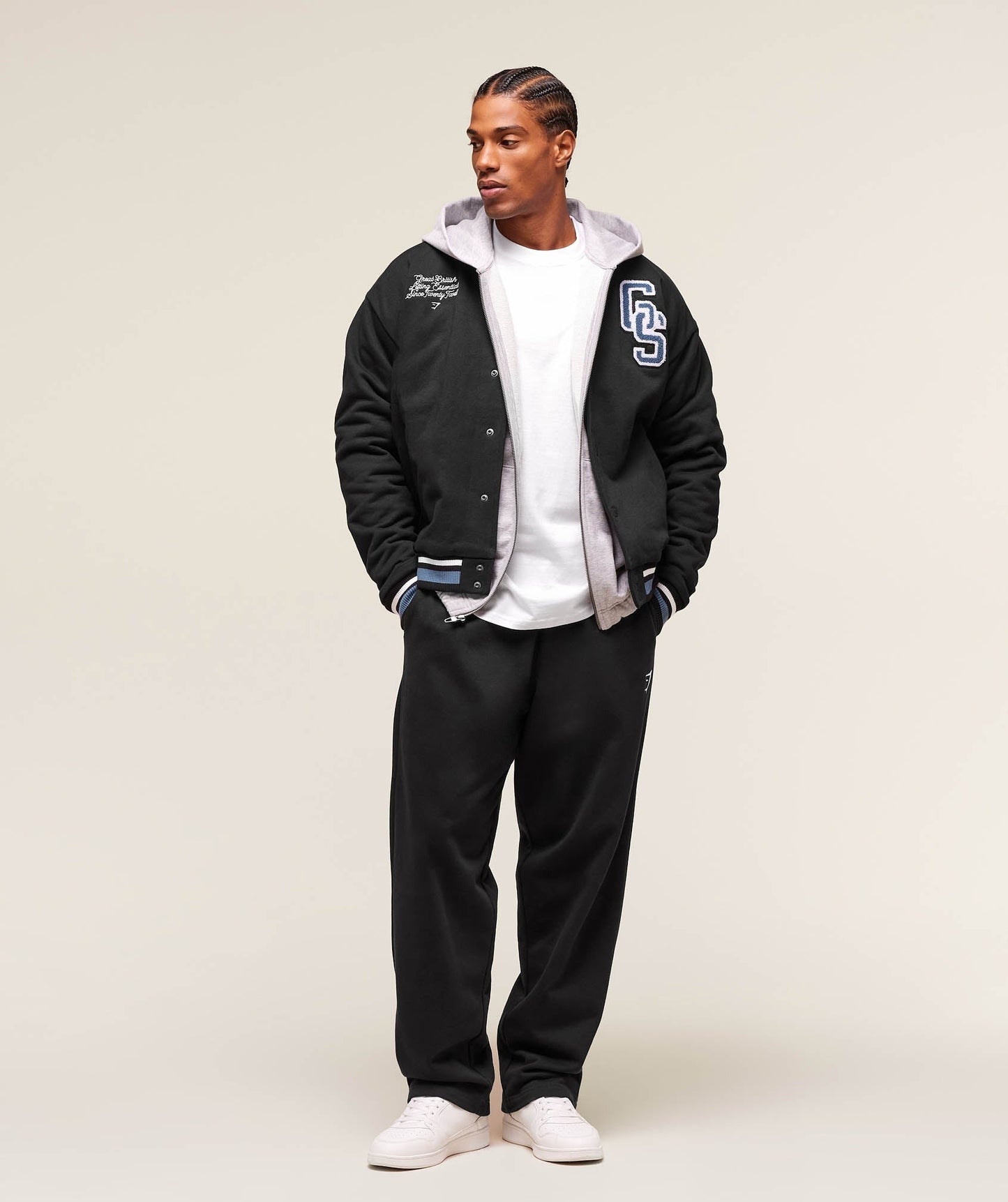 Gymshark Campus Jacket - Black