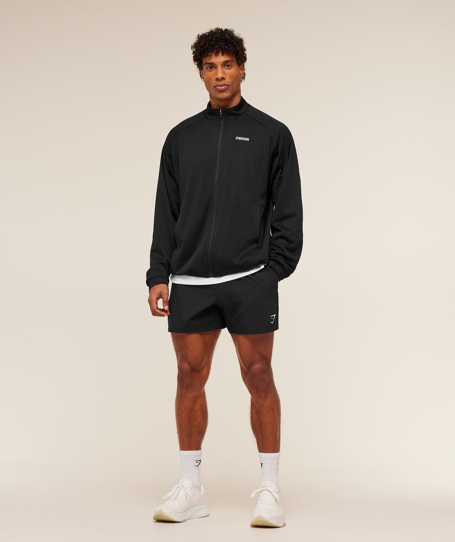 Gymshark Train Zip Through Jacket - Black