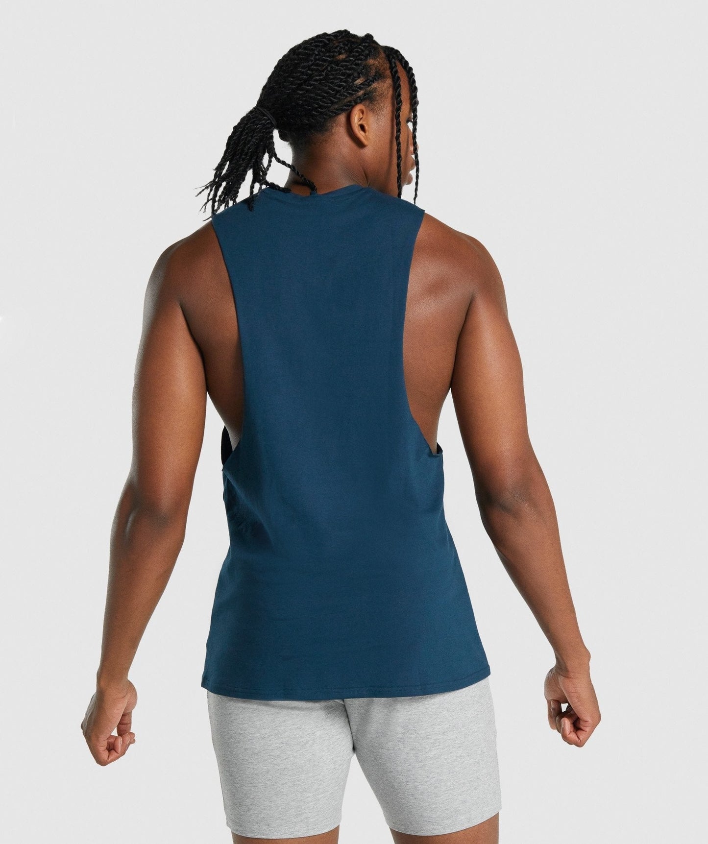 Gymshark Critical 2.0 Drop Arm Tank - Navy
