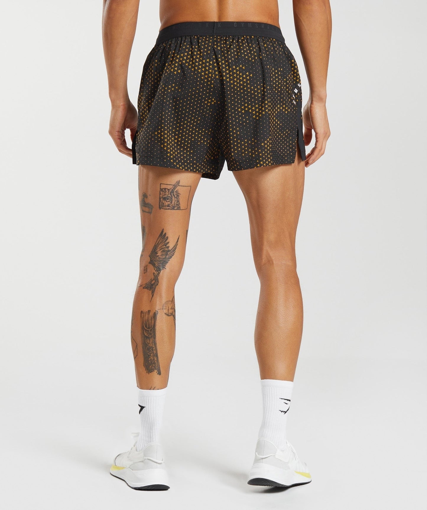 Gymshark Sport Run 3" Short - Turmeric Yellow