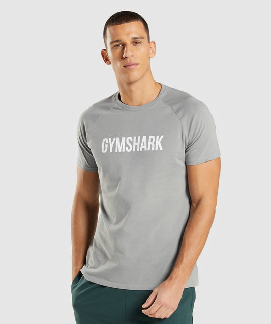 Gymshark Apollo T-Shirt - Smokey Grey