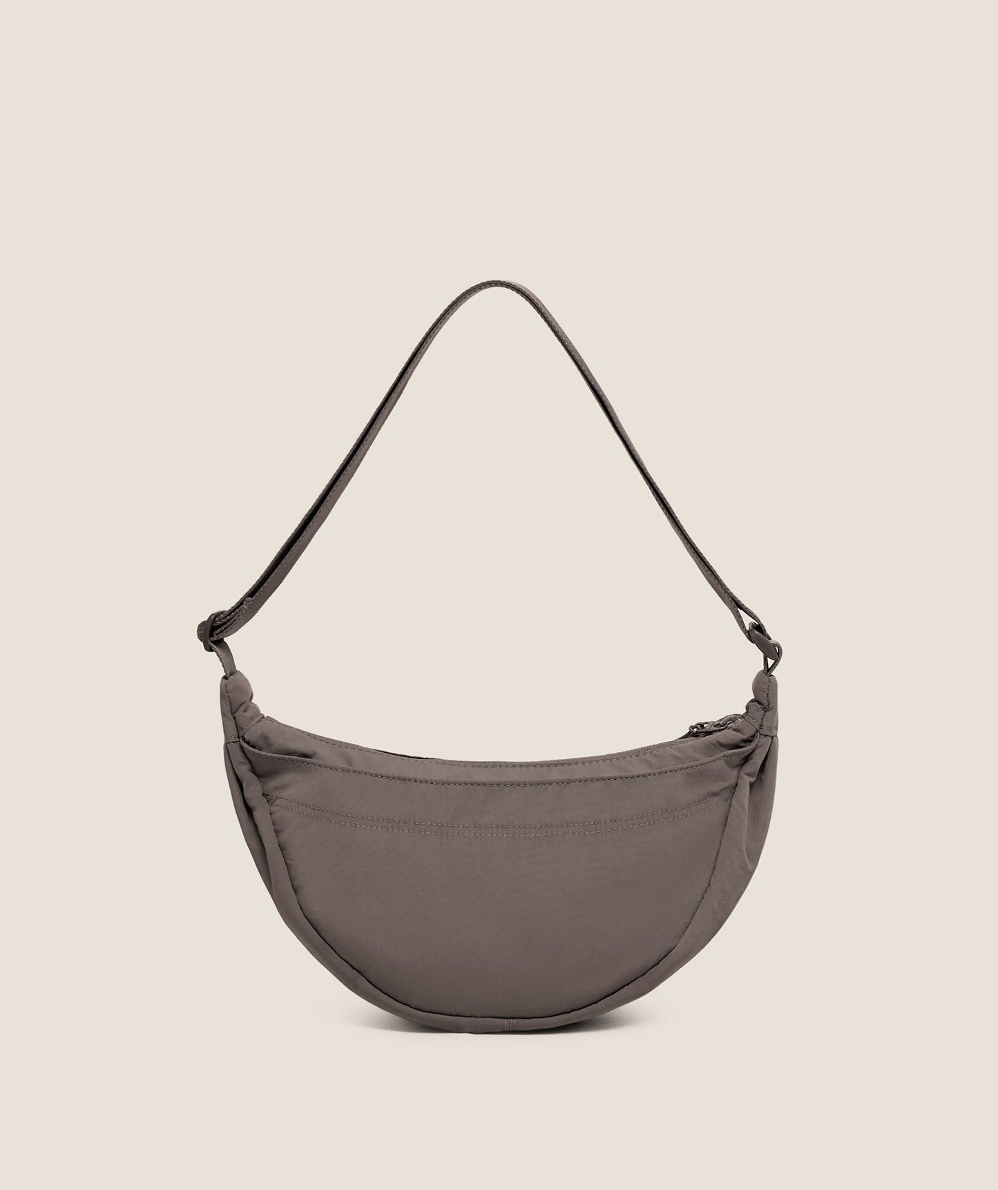Gymshark Pleat Crossbody - Cool Brown