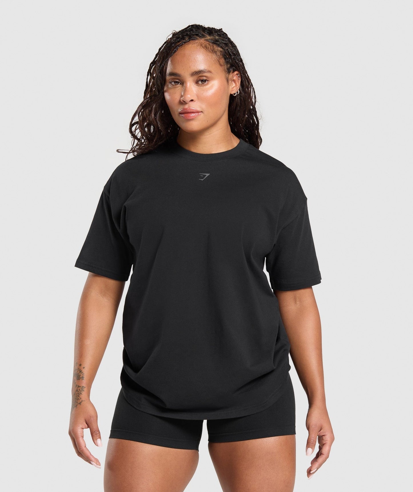 Gymshark Gritty Muscle Mommy Graphic T-Shirt - Black